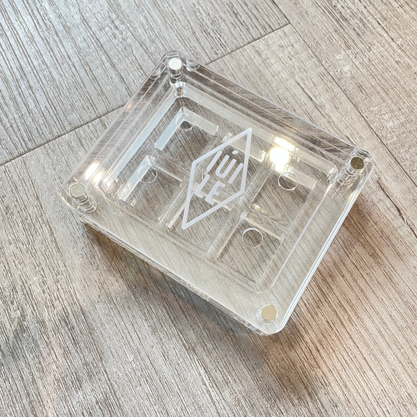 Ver.3 Gift Idea 6/12/24/60 Acrylic Paint case with IUILE logo Upgrade Version fits both shape half pans