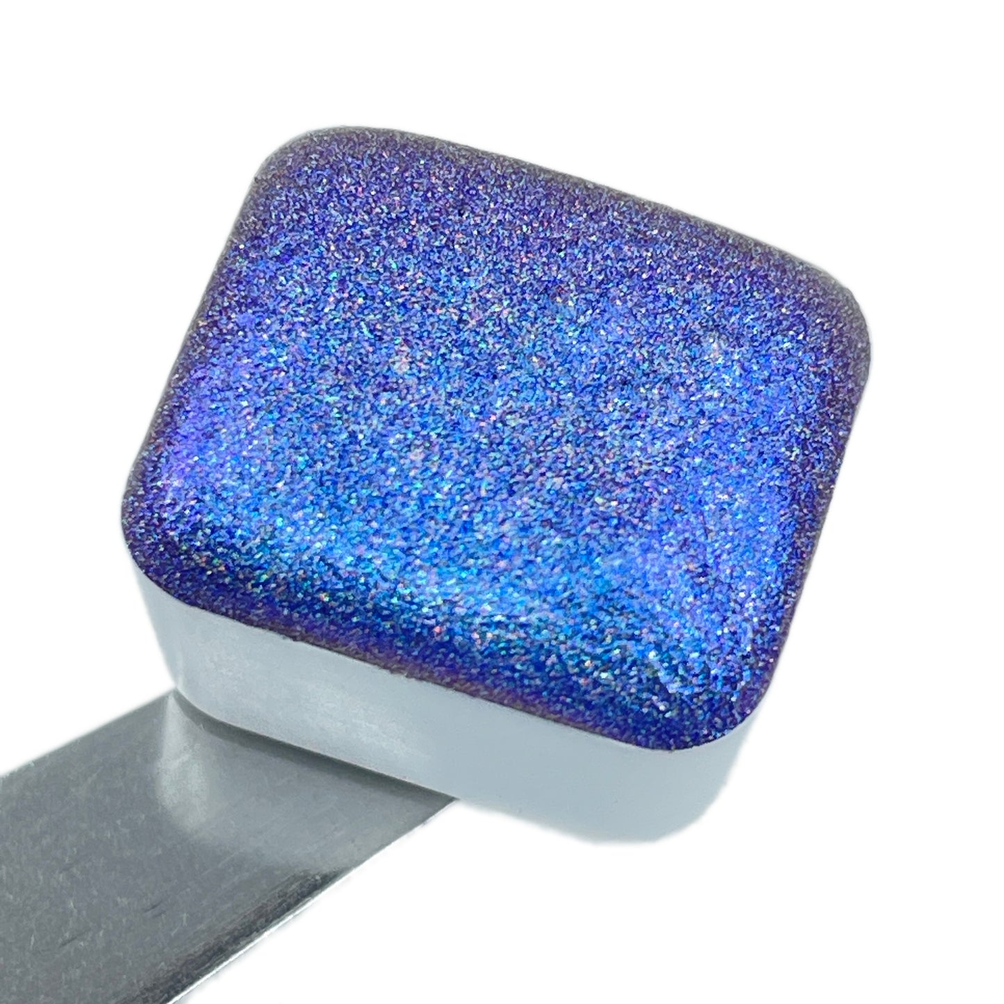 No.214 Perfection Half Pan Handmade Color Hologram Super Color Shift Chrome Watercolor Paints by iuilewatercolors