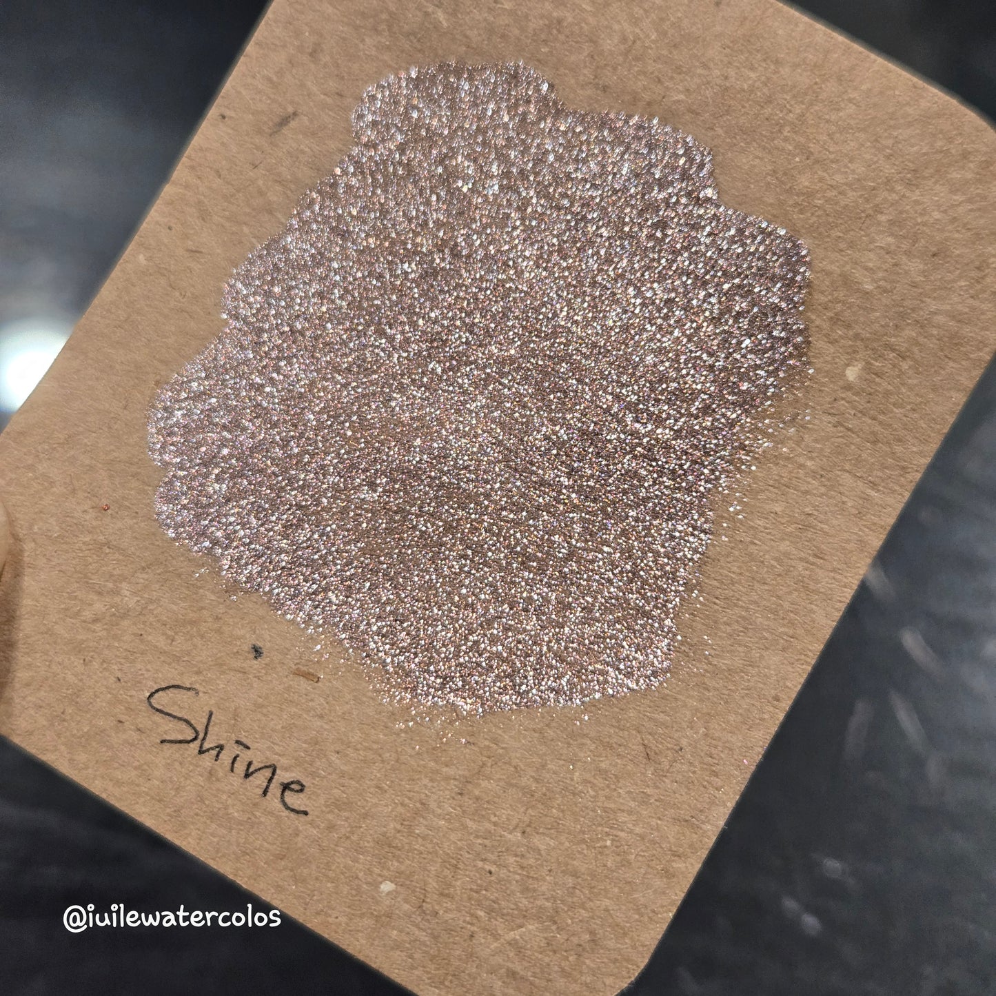 Shine Half 2024 Christmas New Handmade Chrome Shimmer Watercolor Paints by iuilewatercolors