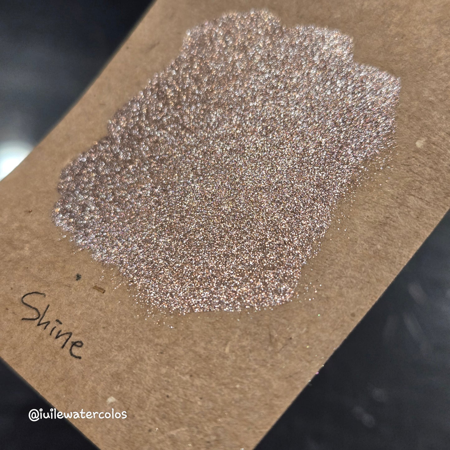 Shine Half 2024 Christmas New Handmade Chrome Shimmer Watercolor Paints by iuilewatercolors