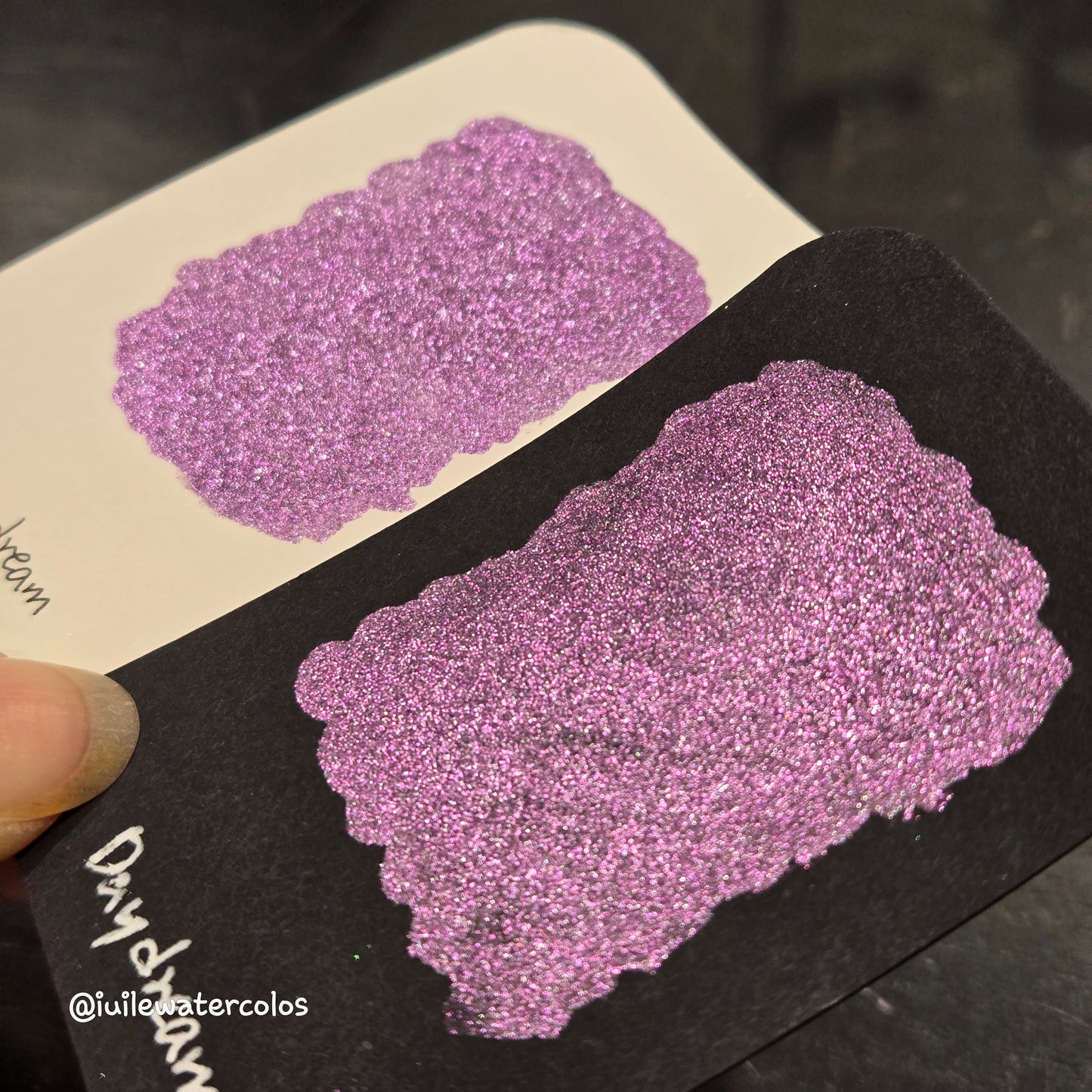 Daydream Half 2024 Christmas New Handmade Chrome Shimmer Watercolor Paints by iuilewatercolors
