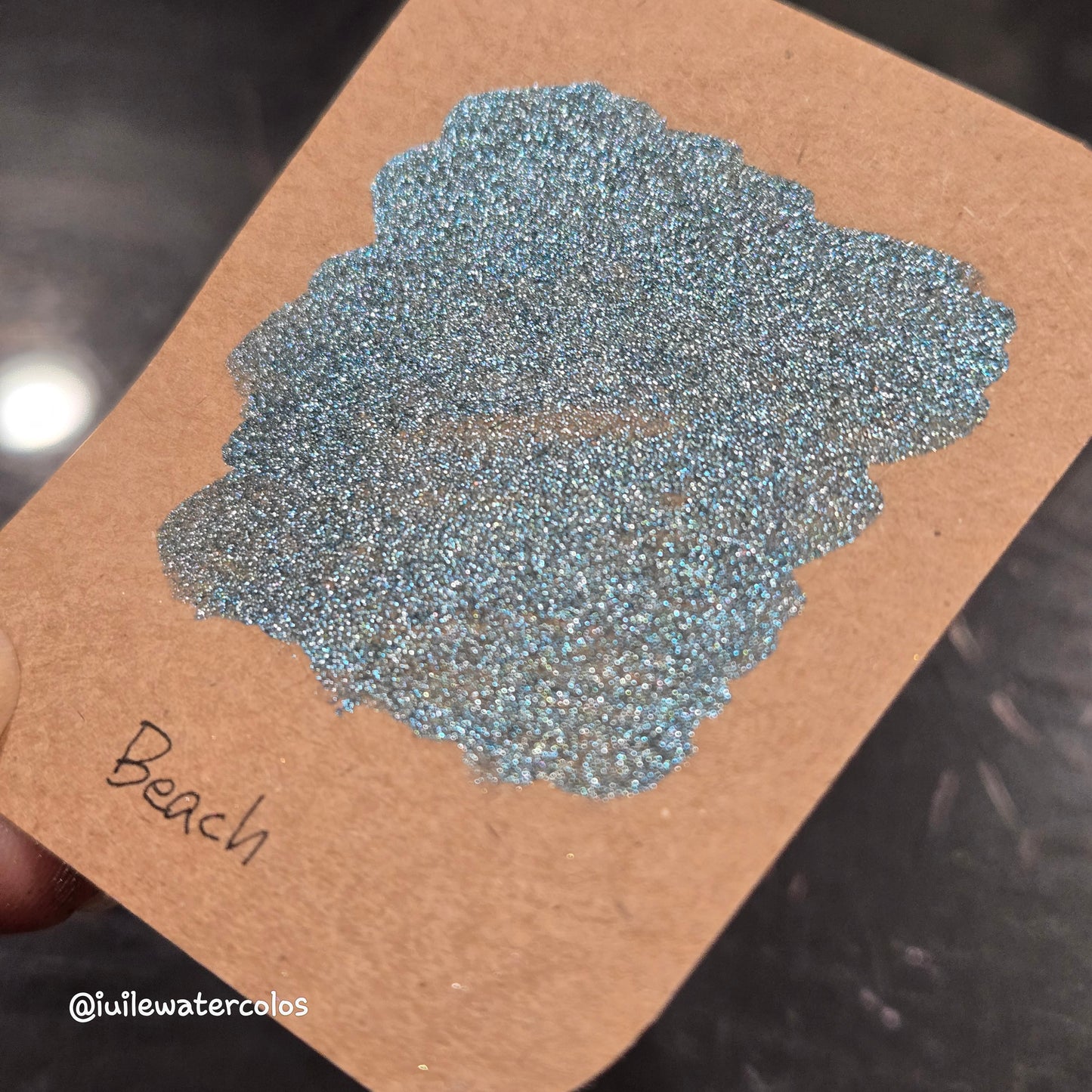 Beach Half 2024 Christmas New Handmade Chrome Shimmer Watercolor Paints by iuilewatercolors