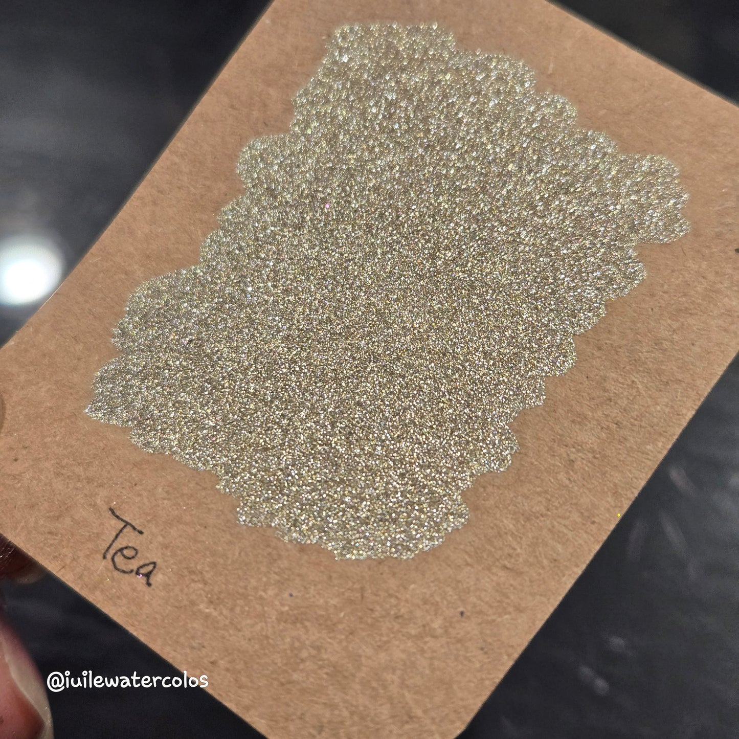 Tea Half 2024 Christmas New Handmade Chrome Shimmer Watercolor Paints by iuilewatercolors