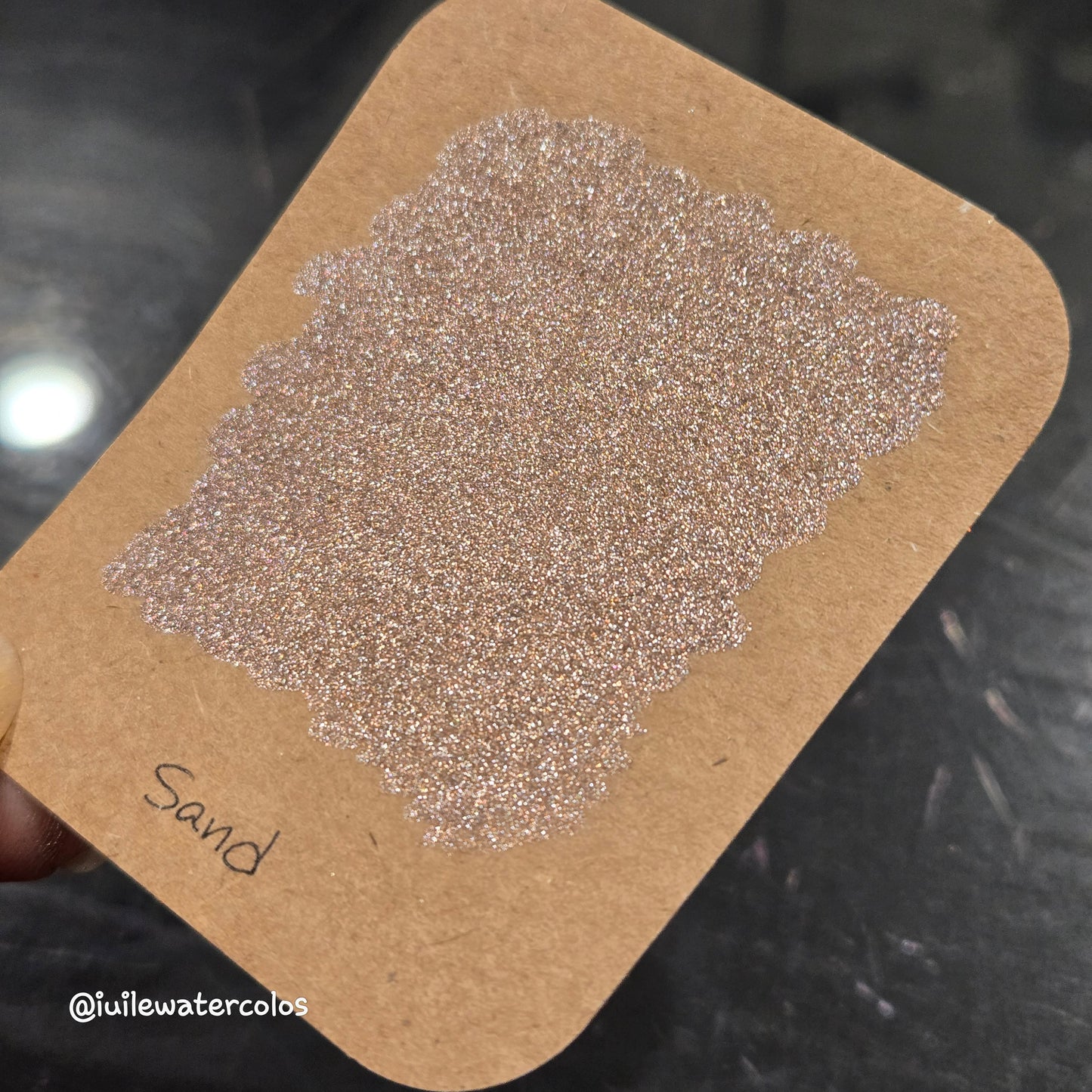 Sand Half 2024 Christmas New Handmade Chrome Shimmer Watercolor Paints by iuilewatercolors