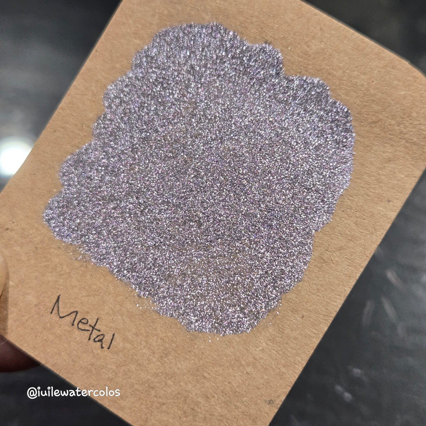 Metal Half 2024 Christmas New Handmade Chrome Shimmer Watercolor Paints by iuilewatercolors