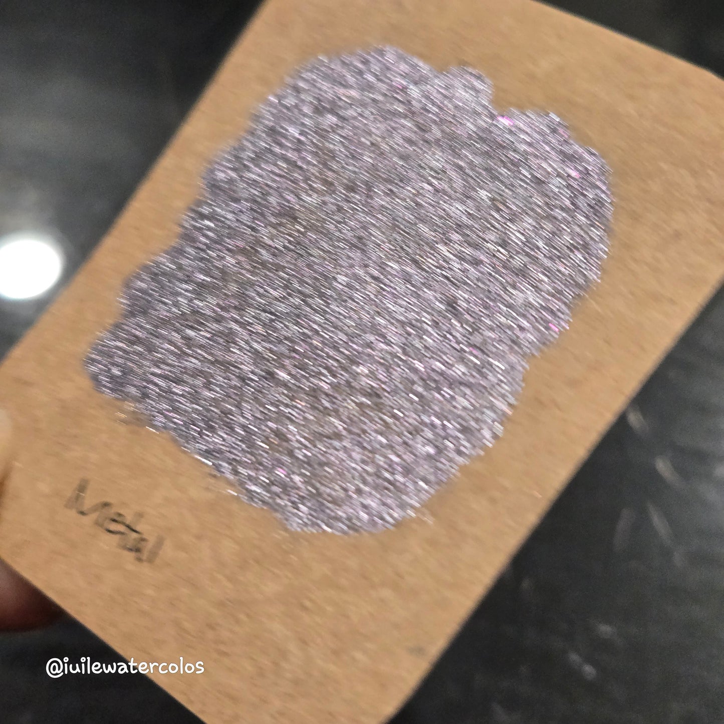 Metal Half 2024 Christmas New Handmade Chrome Shimmer Watercolor Paints by iuilewatercolors