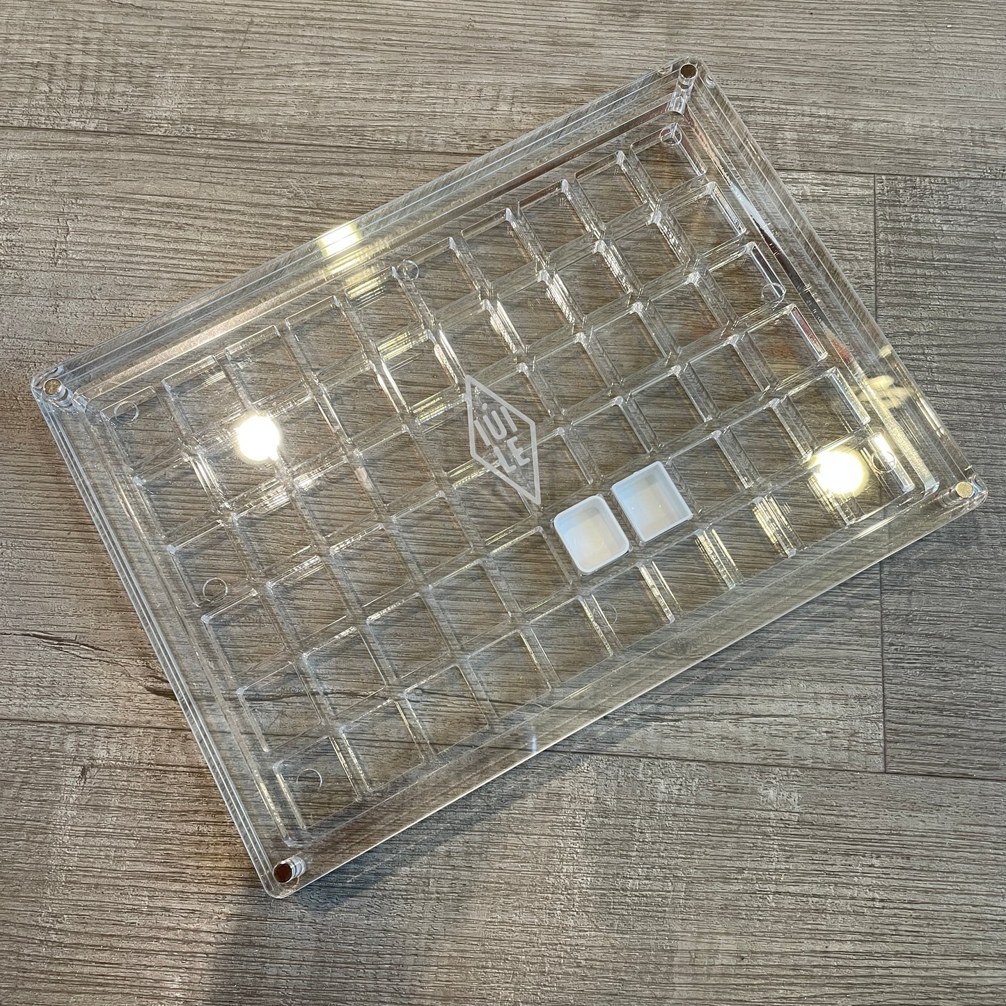 Ver.3 Gift Idea 6/12/24/60 Acrylic Paint case with IUILE logo Upgrade Version fits both shape half pans