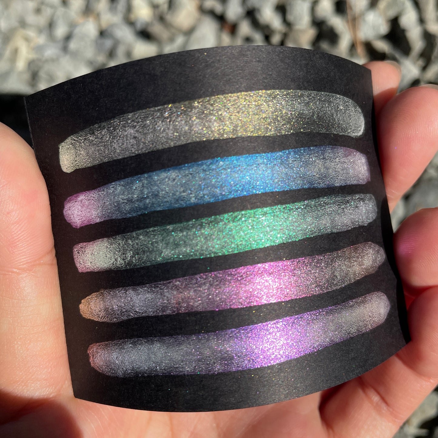 Fairy CS Half set Handmade color shift shimmer watercolor paint