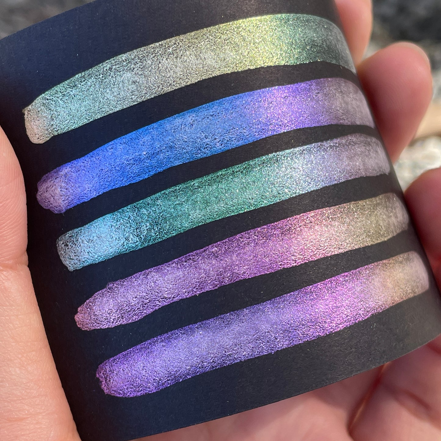 Fairy CS Half set Handmade color shift shimmer watercolor paint