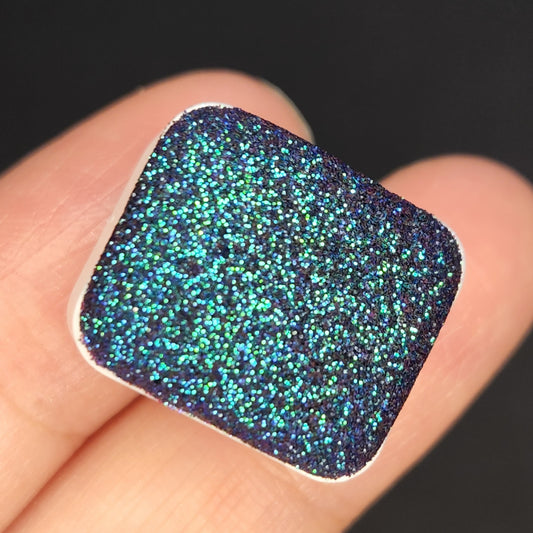 B3A Glitter chunky glitter watercolor paint Half pan