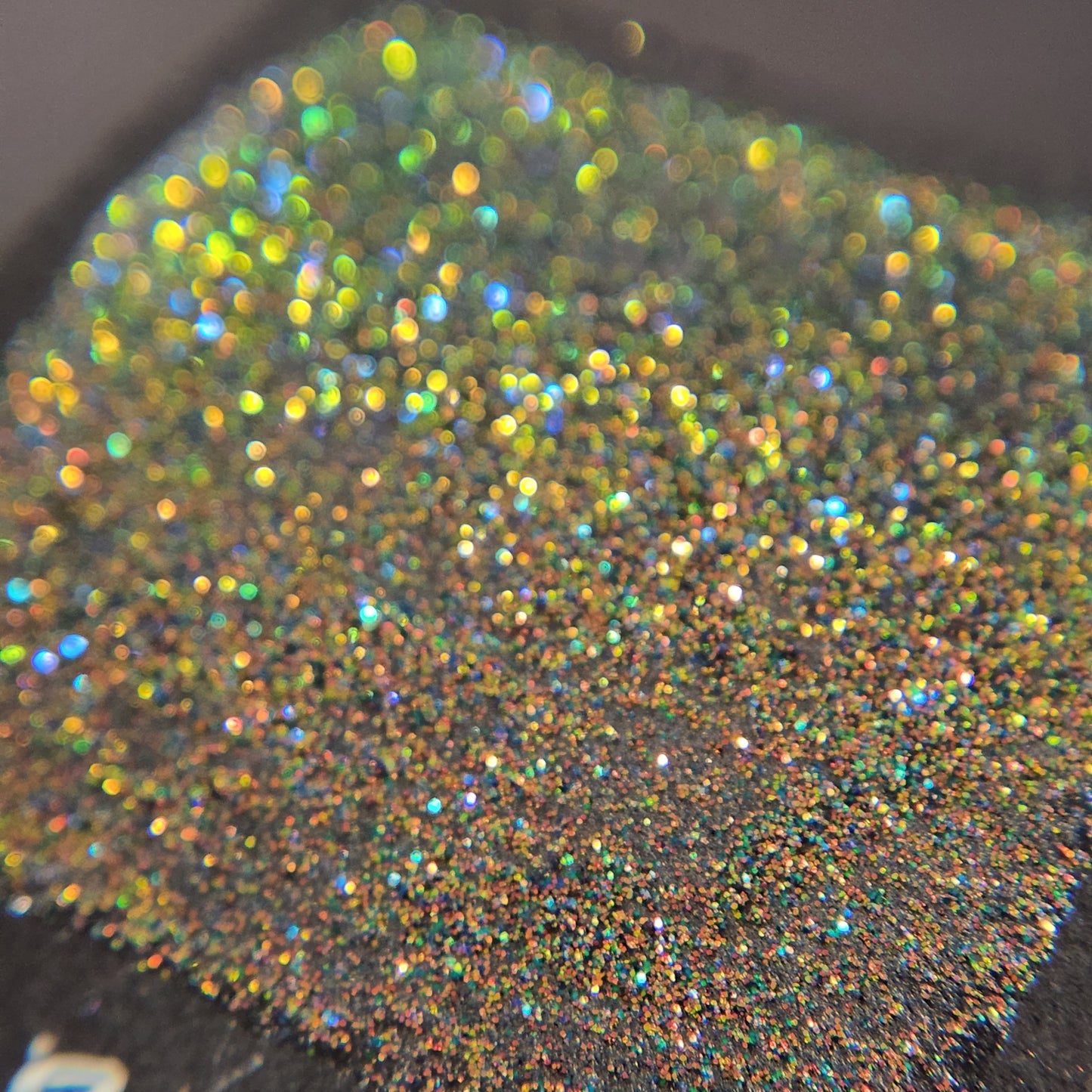 B1 Glitter chunky glitter watercolor paint Half pan