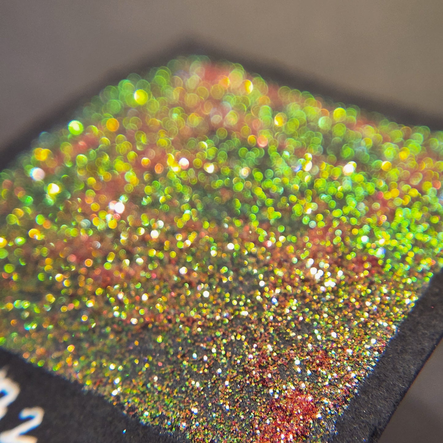 B2 Glitter chunky glitter watercolor paint Half pan