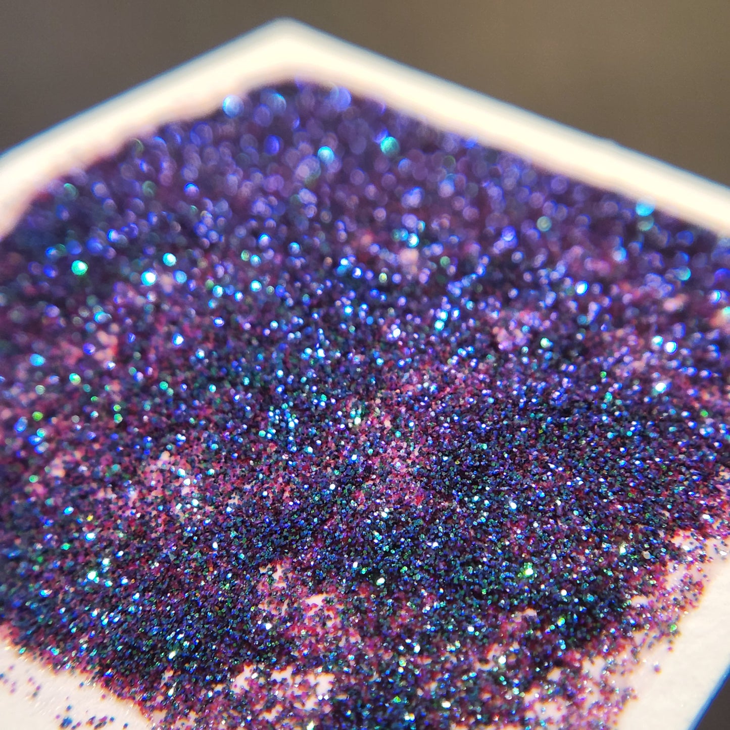 B3A Glitter chunky glitter watercolor paint Half pan