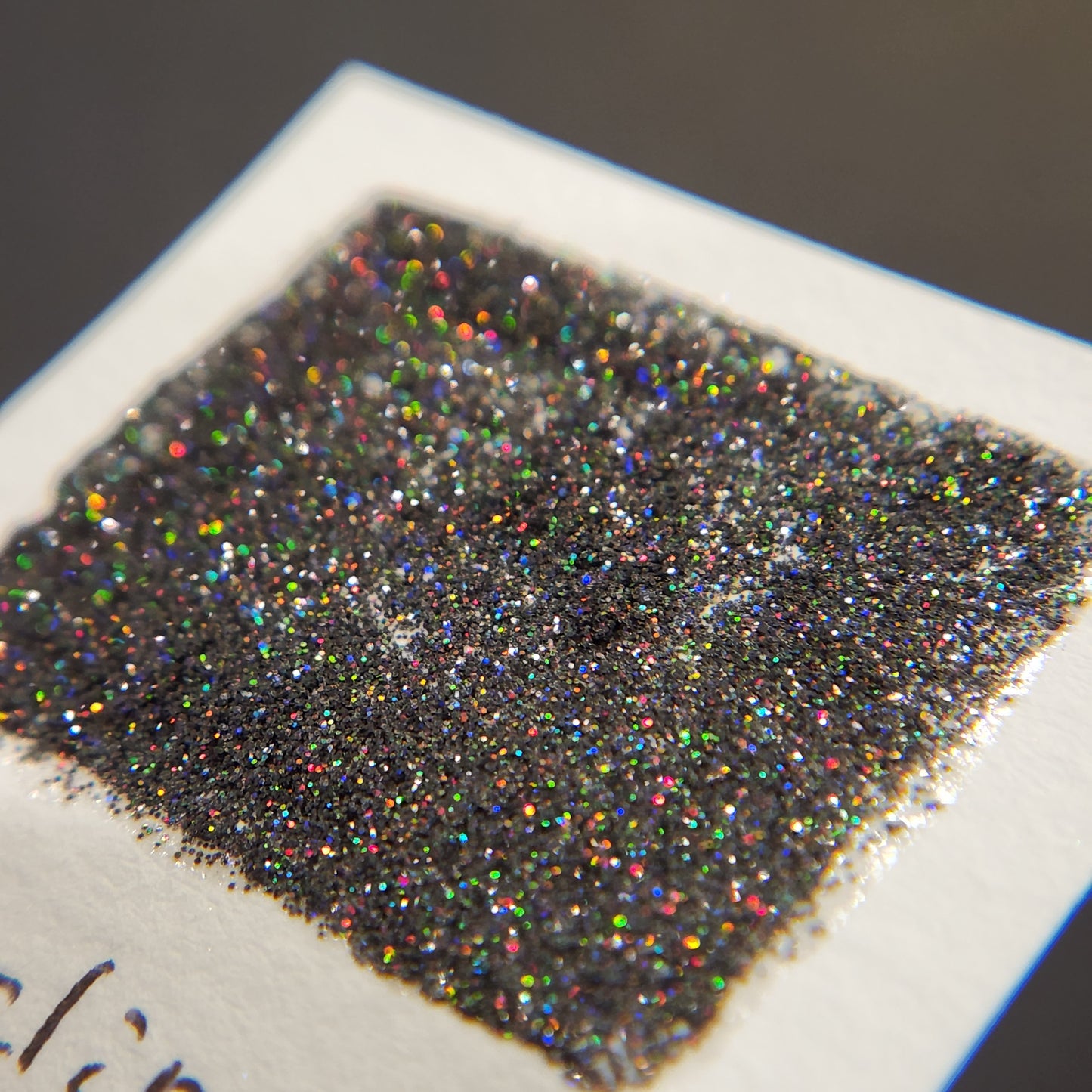 Eclipse Galaxy Chunky Holo glitter watercolor paints half pan