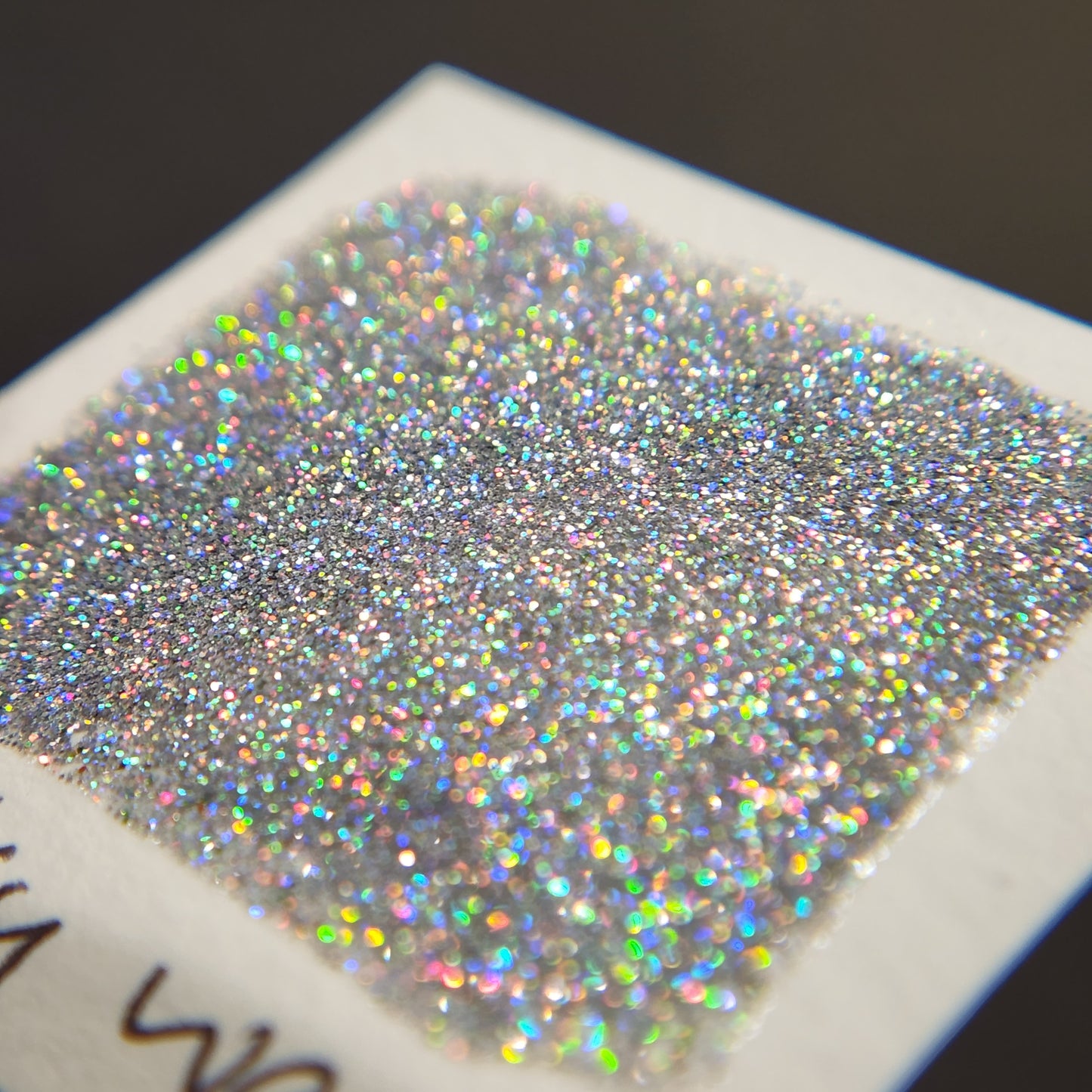 Milky Way Galaxy Chunky Holo glitter watercolor paints half pan