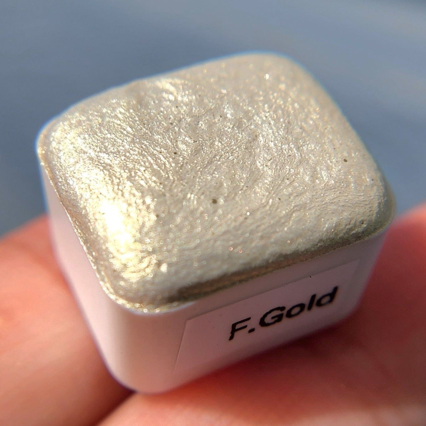 Fairy Gold watercolor paints half pan