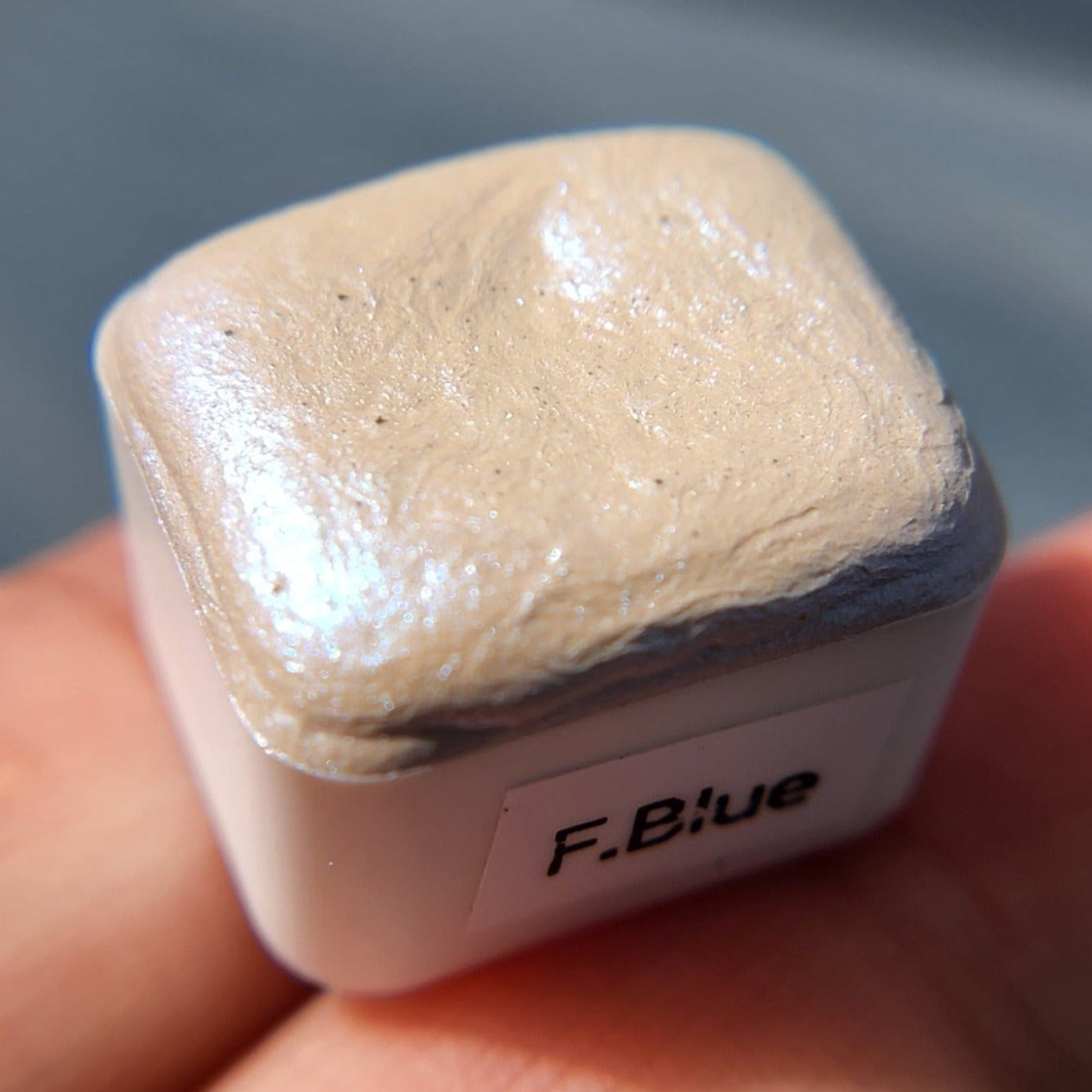 Fairy Blue watercolor paints half pan