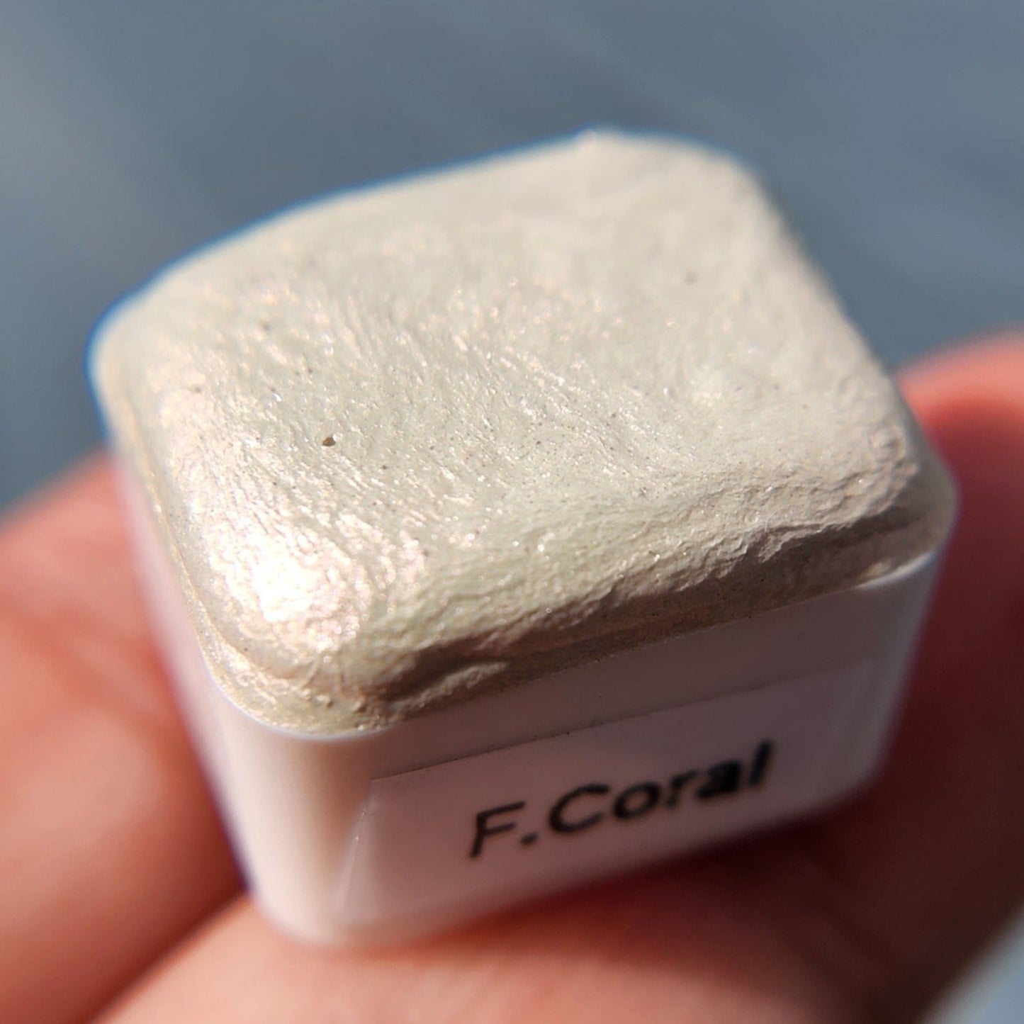 Fairy Coral watercolor paints half pan