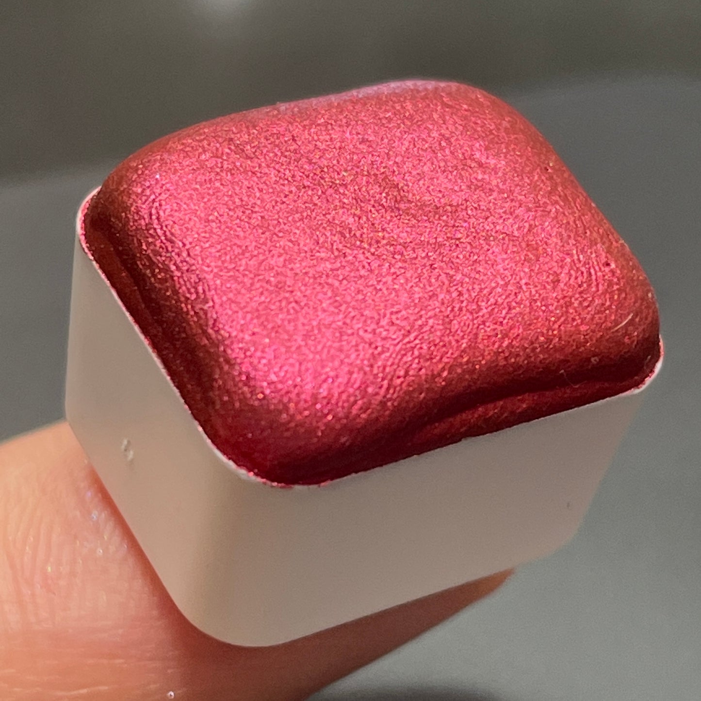 China Red watercolor paints half pans