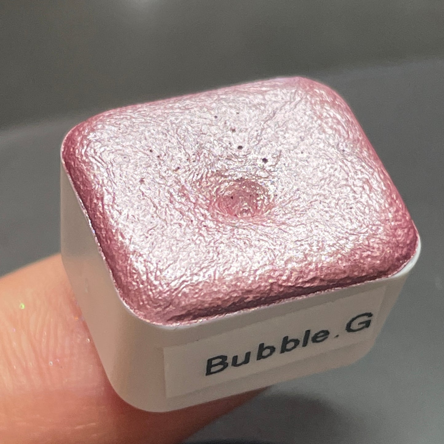 Bubble Gum pink watercolor paints Half pan