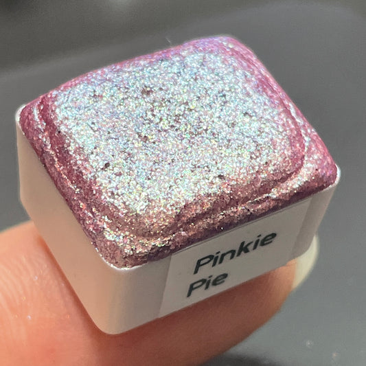 Last Chance! Pinkie pie purple Unicorn Series colorshift watercolor paints half pan