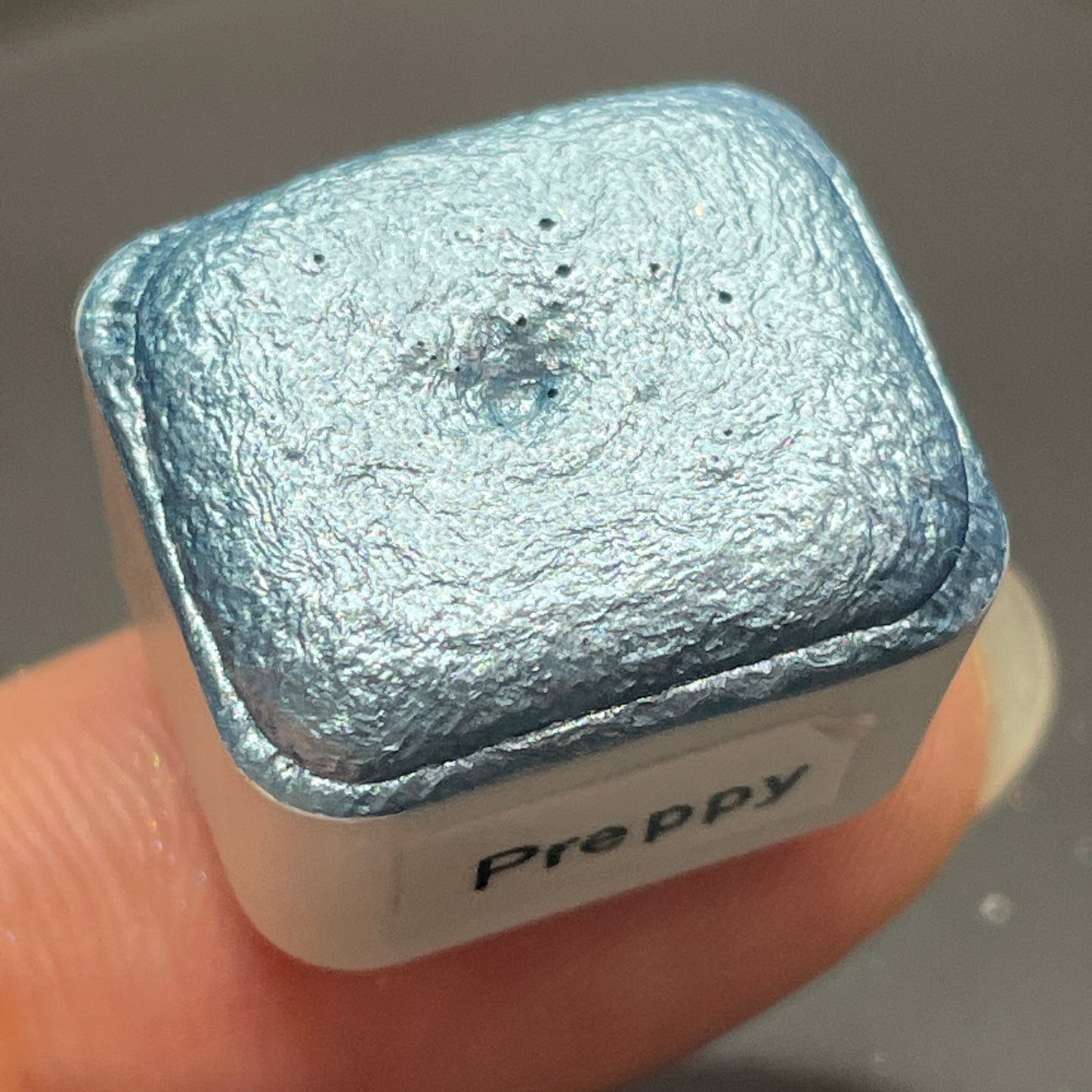 Preppy blue watercolor paints half pans