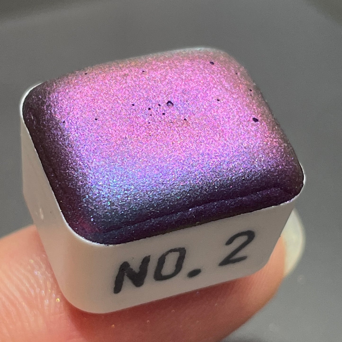 No.2 number series Handmade color shift watercolor paints chrome pigments Half/Quarter/Mini