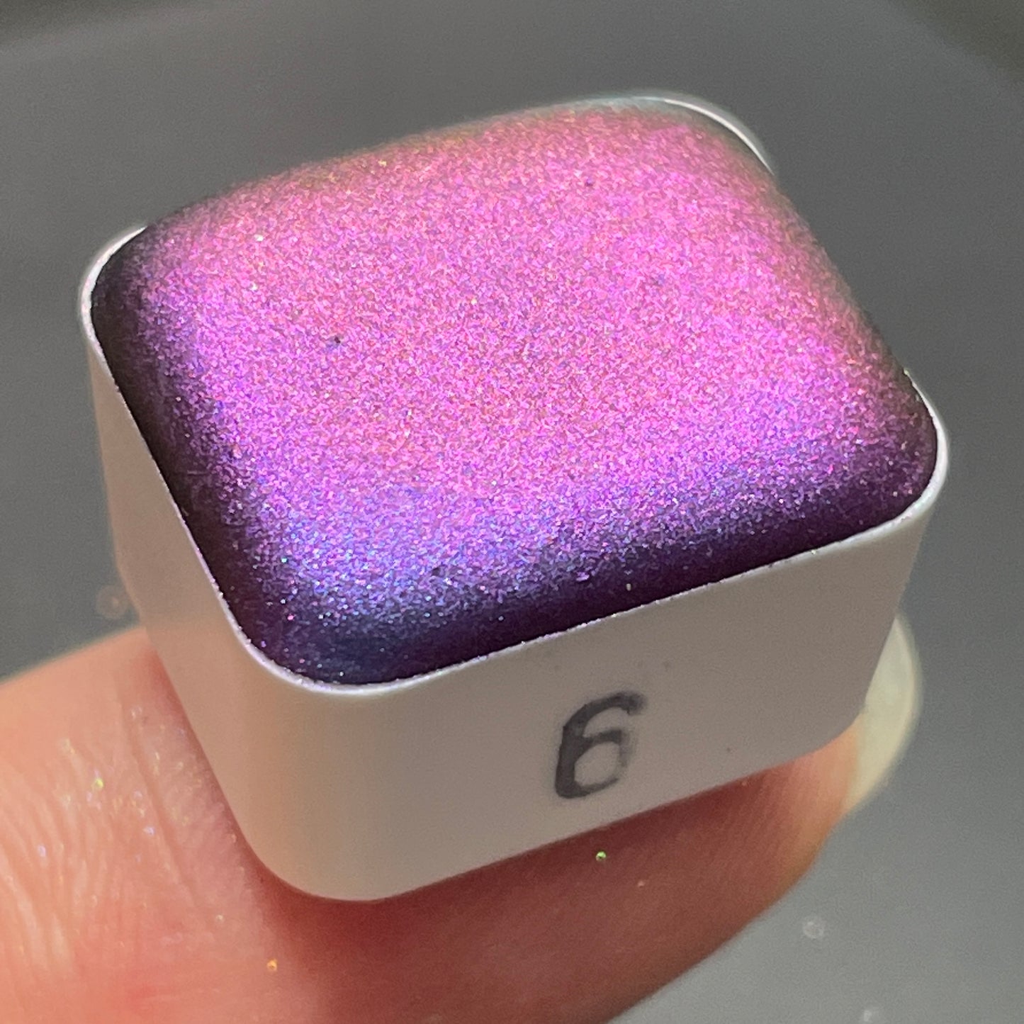 No.6 Number series Handmade color shift watercolor paints chrome pigments Half/Quarter/Mini