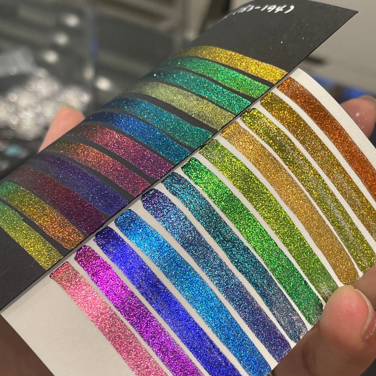 No.187 Half  Vivid series Handmade Super Chrome Color Shift Watercolor Paint