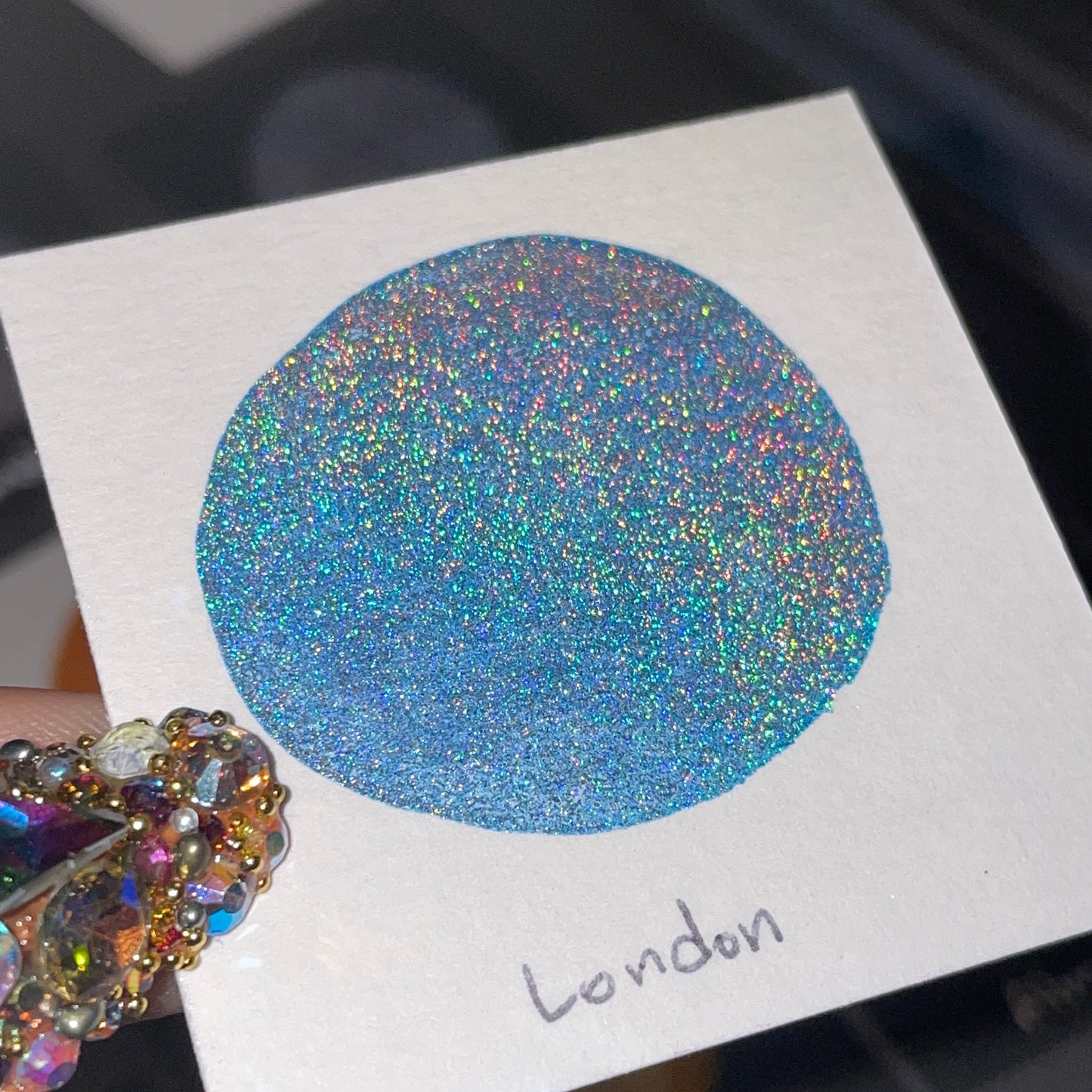 London Half Renaissance series Handmade Colored Hologram Sparkle Watercolor Paint