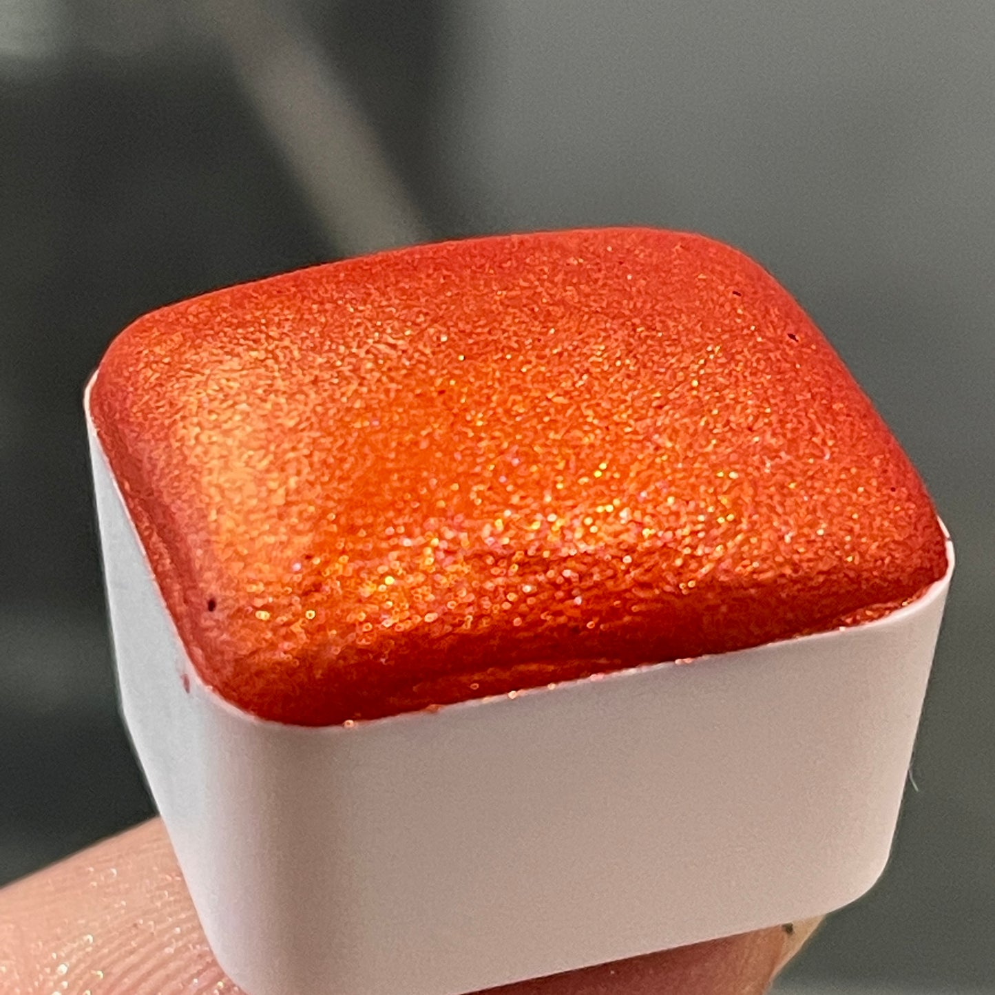 Cinnamon Bronze shimmer metallic Watercolor Paints Half Pans Autumn2022