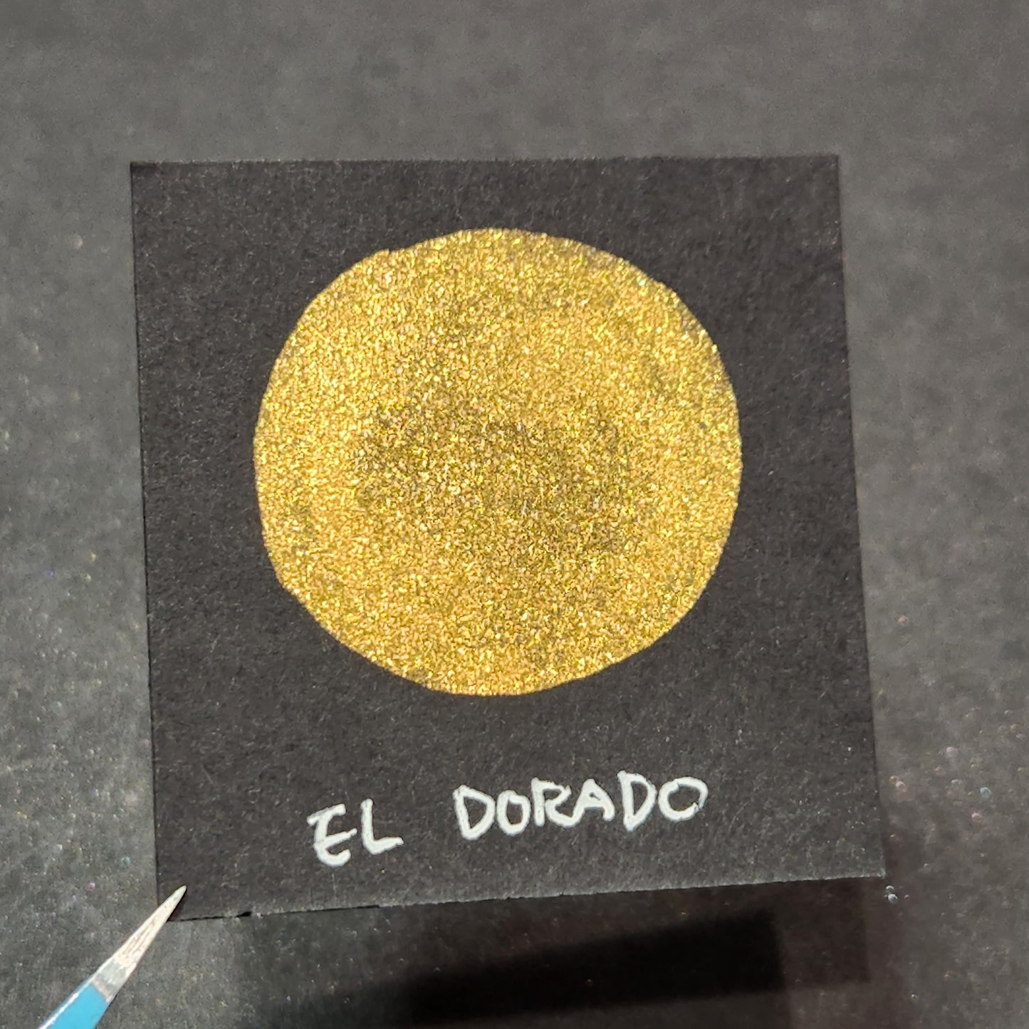 El Dorado shimmer watercolor paints Half pans