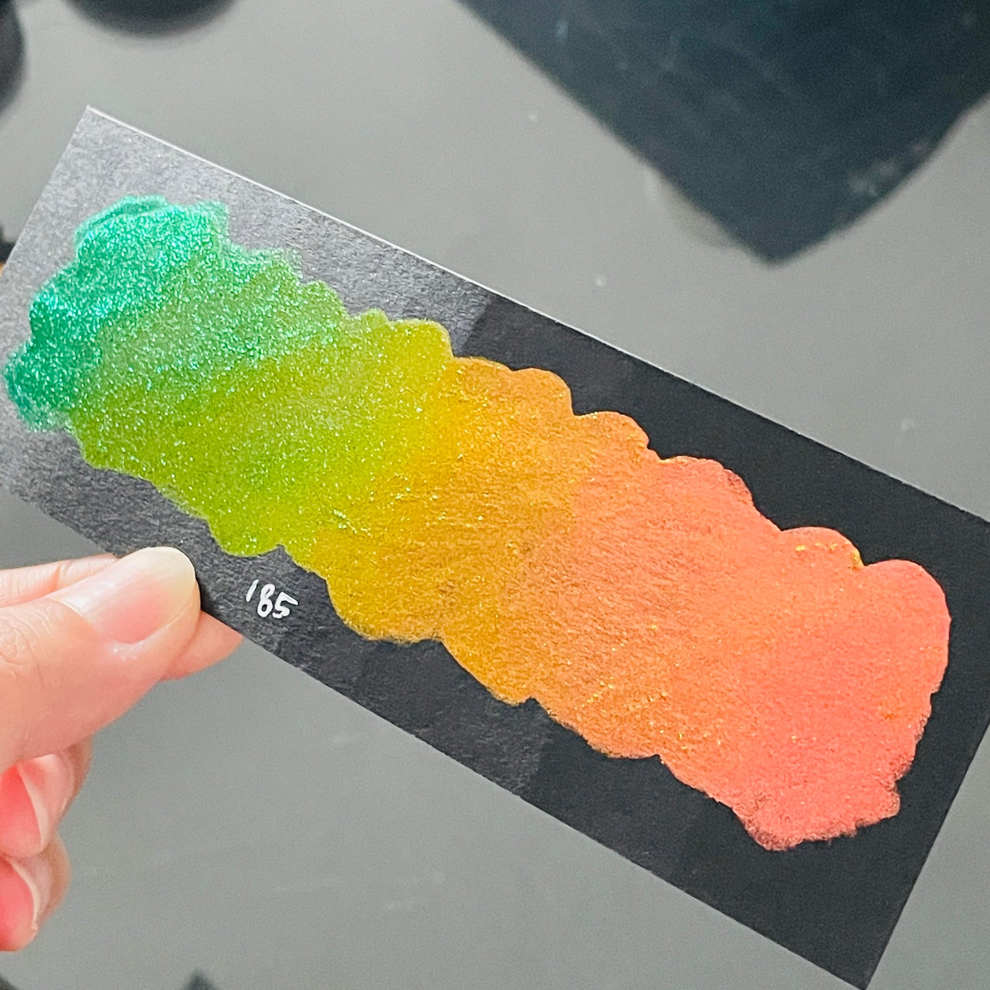 No.185 Half  Vivid series Handmade Super Chrome Color Shift Watercolor Paint