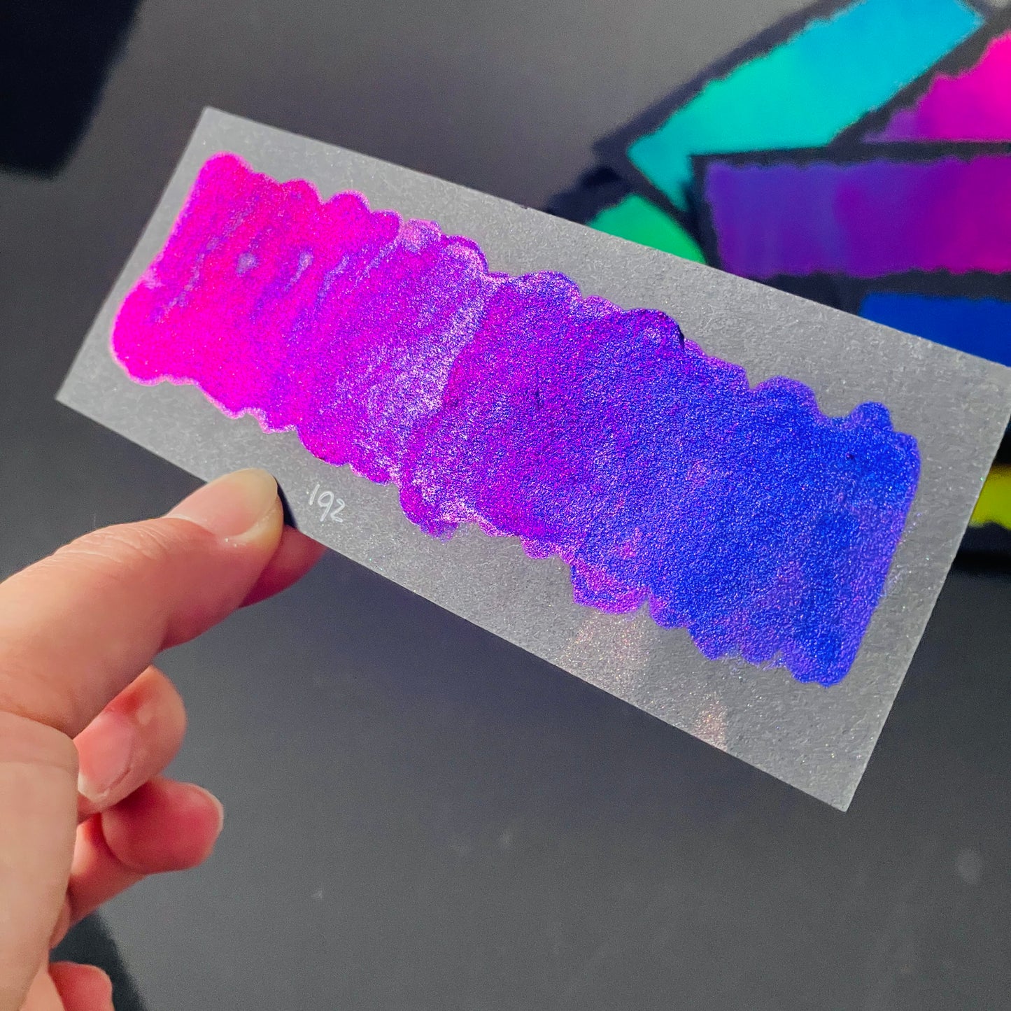 No.192 Half  Vivid series Handmade Super Chrome Color Shift Watercolor Paint