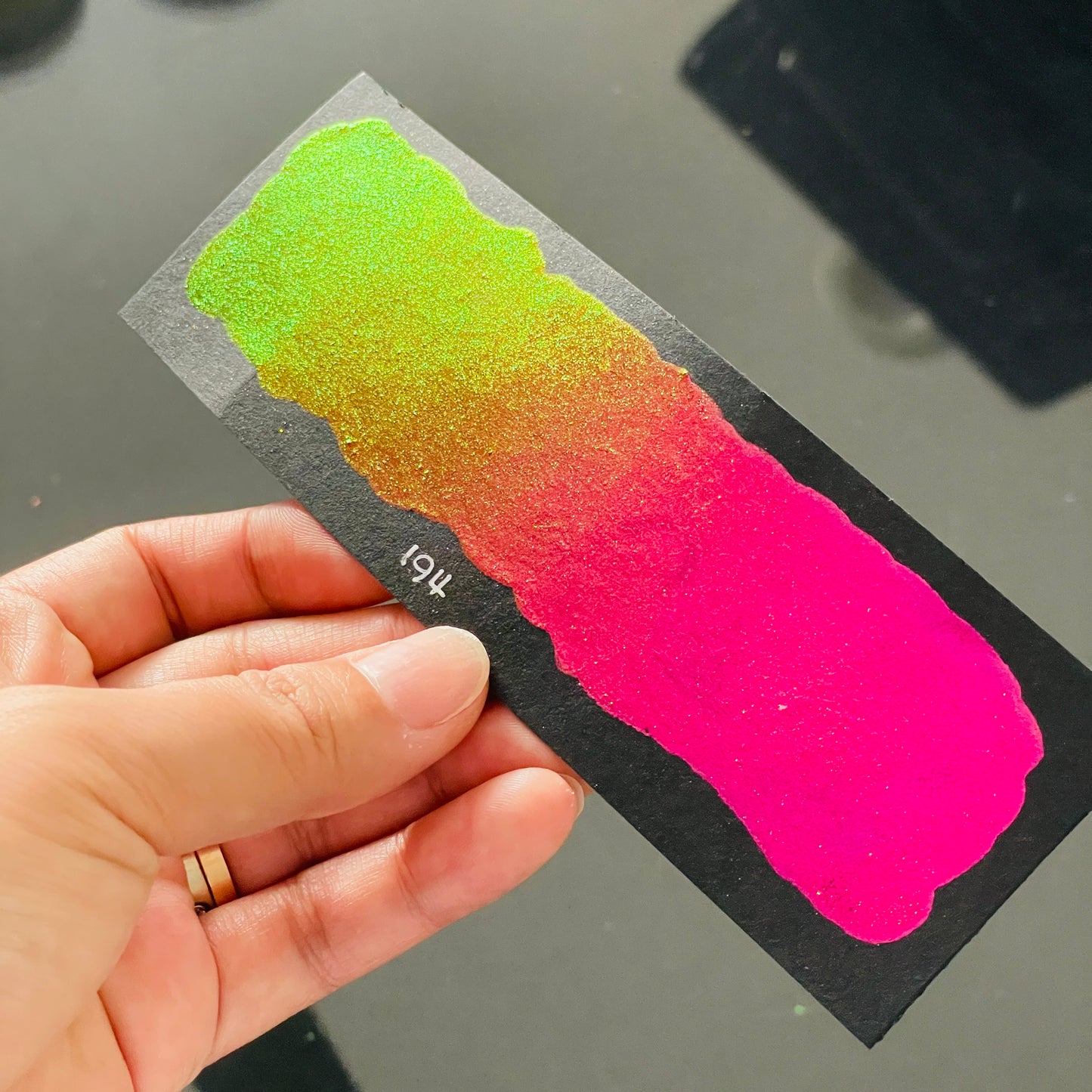 No.194 Half  Vivid series Handmade Super Chrome Color Shift Watercolor Paint