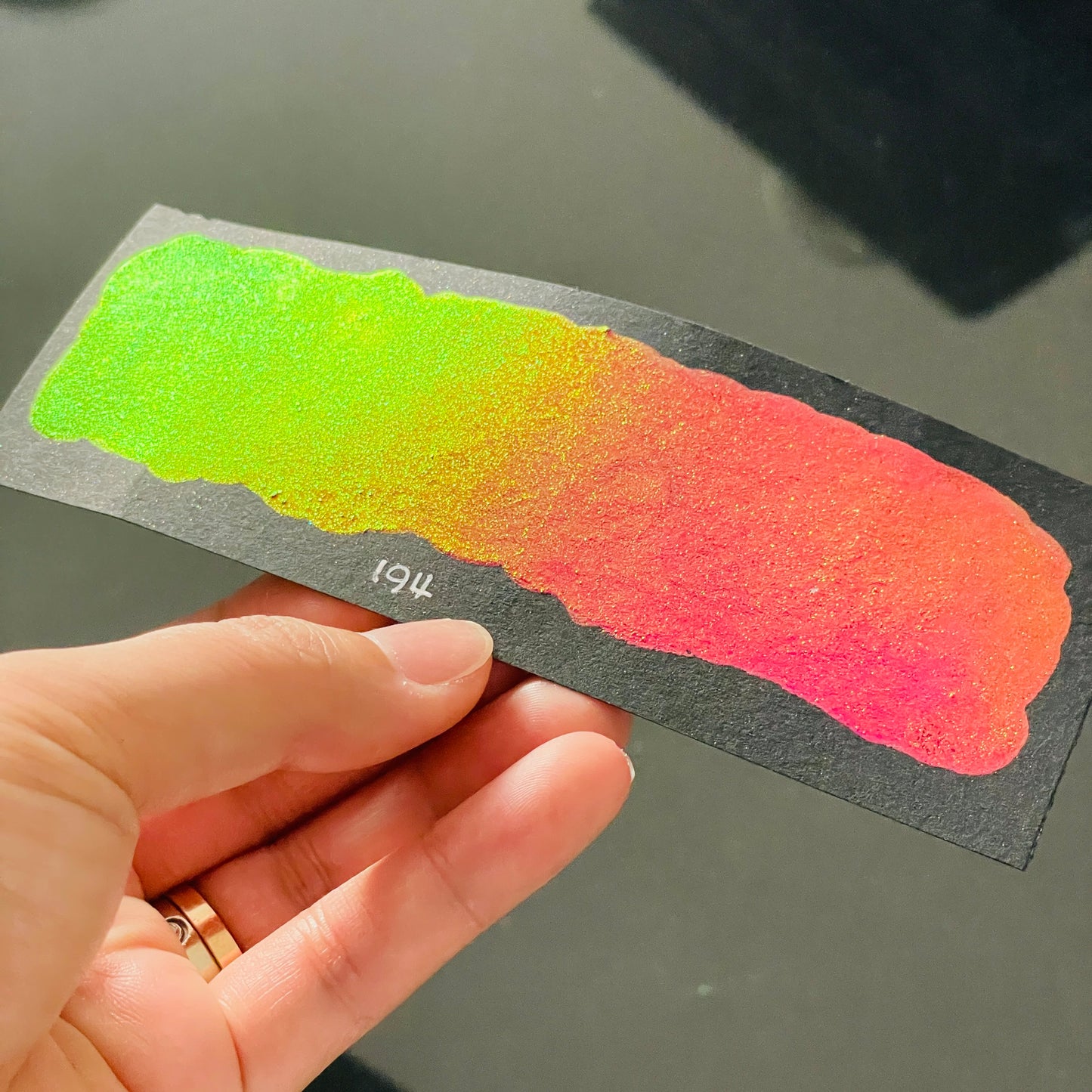 No.194 Half  Vivid series Handmade Super Chrome Color Shift Watercolor Paint