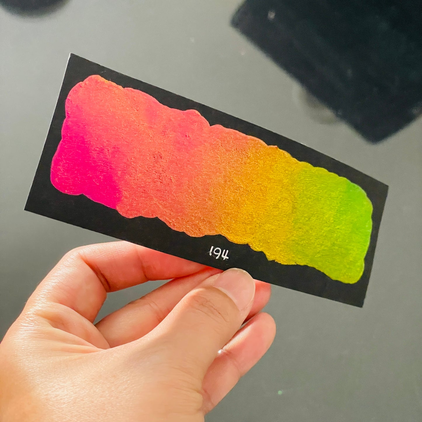 No.194 Half  Vivid series Handmade Super Chrome Color Shift Watercolor Paint