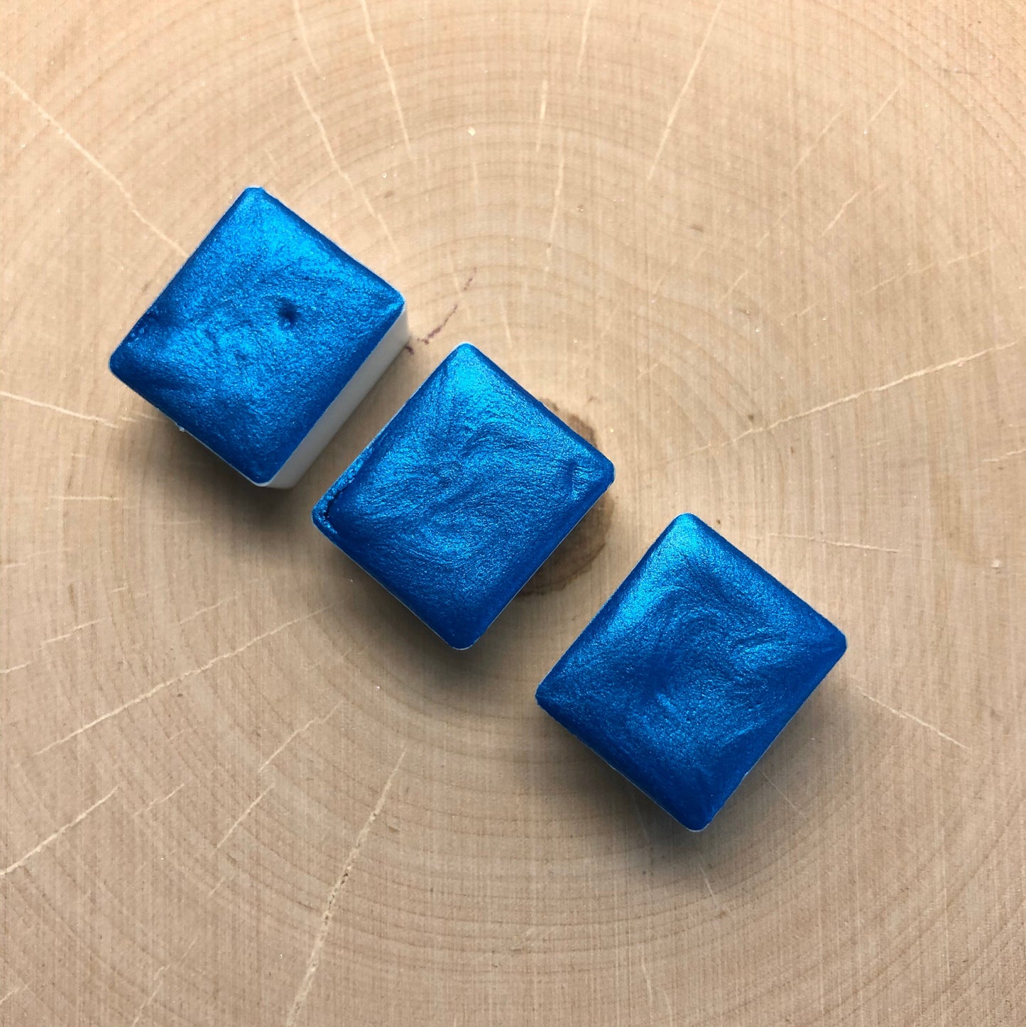 Key West blue watercolor paints Half pans