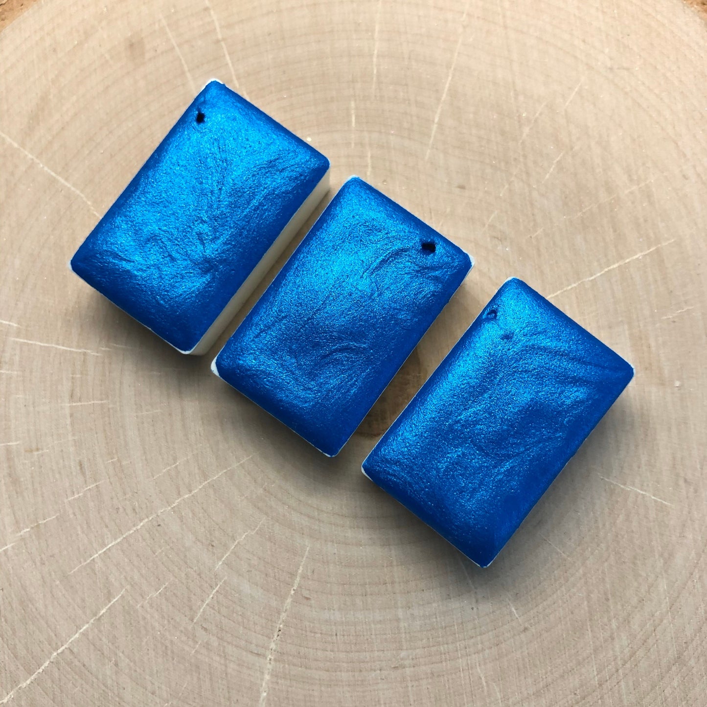 Key West blue watercolor paints Half pans