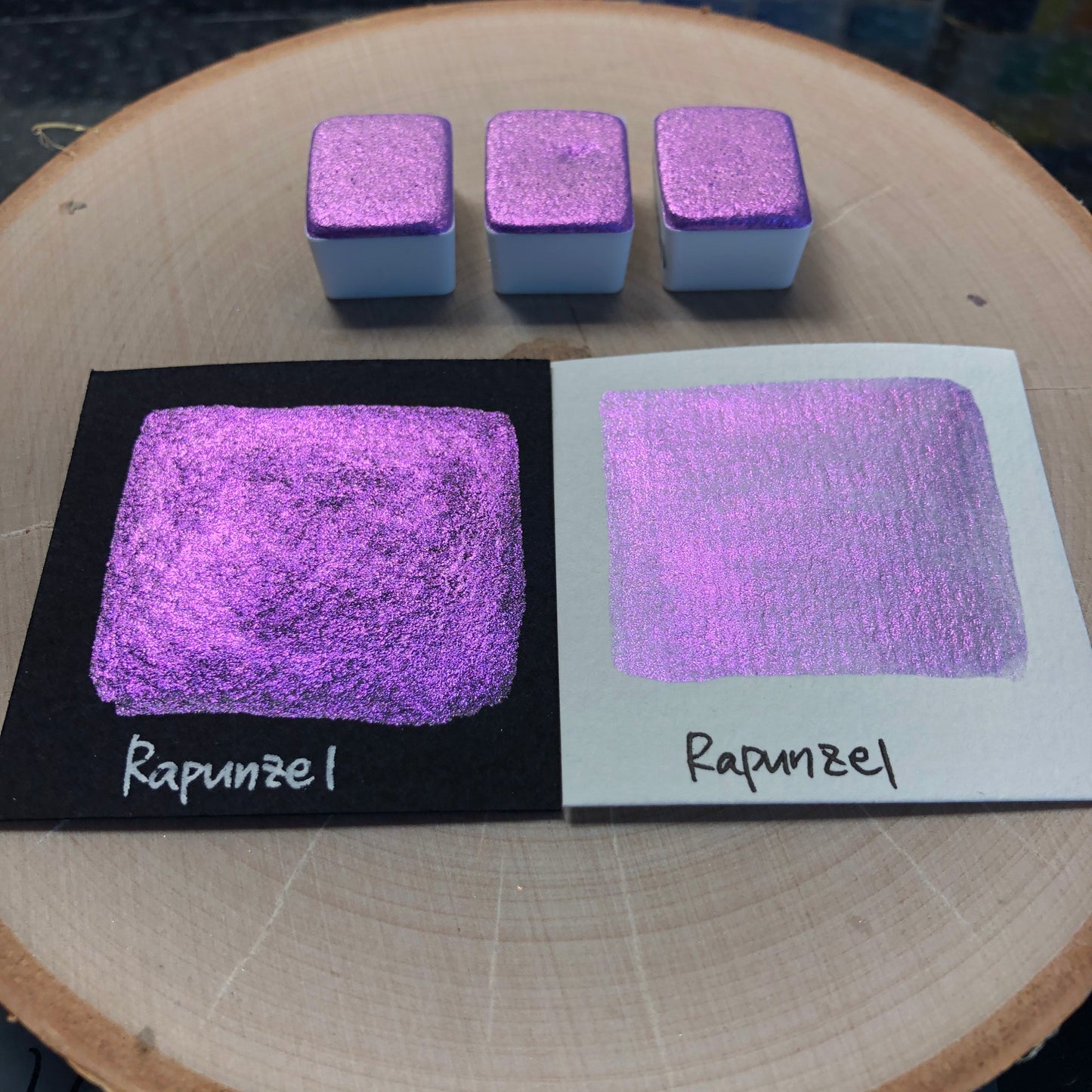 Rapunzel Disney princess watercolor paints half pans