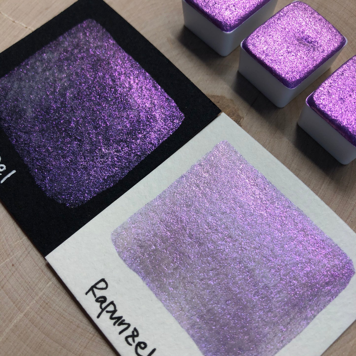 Rapunzel Disney princess watercolor paints half pans