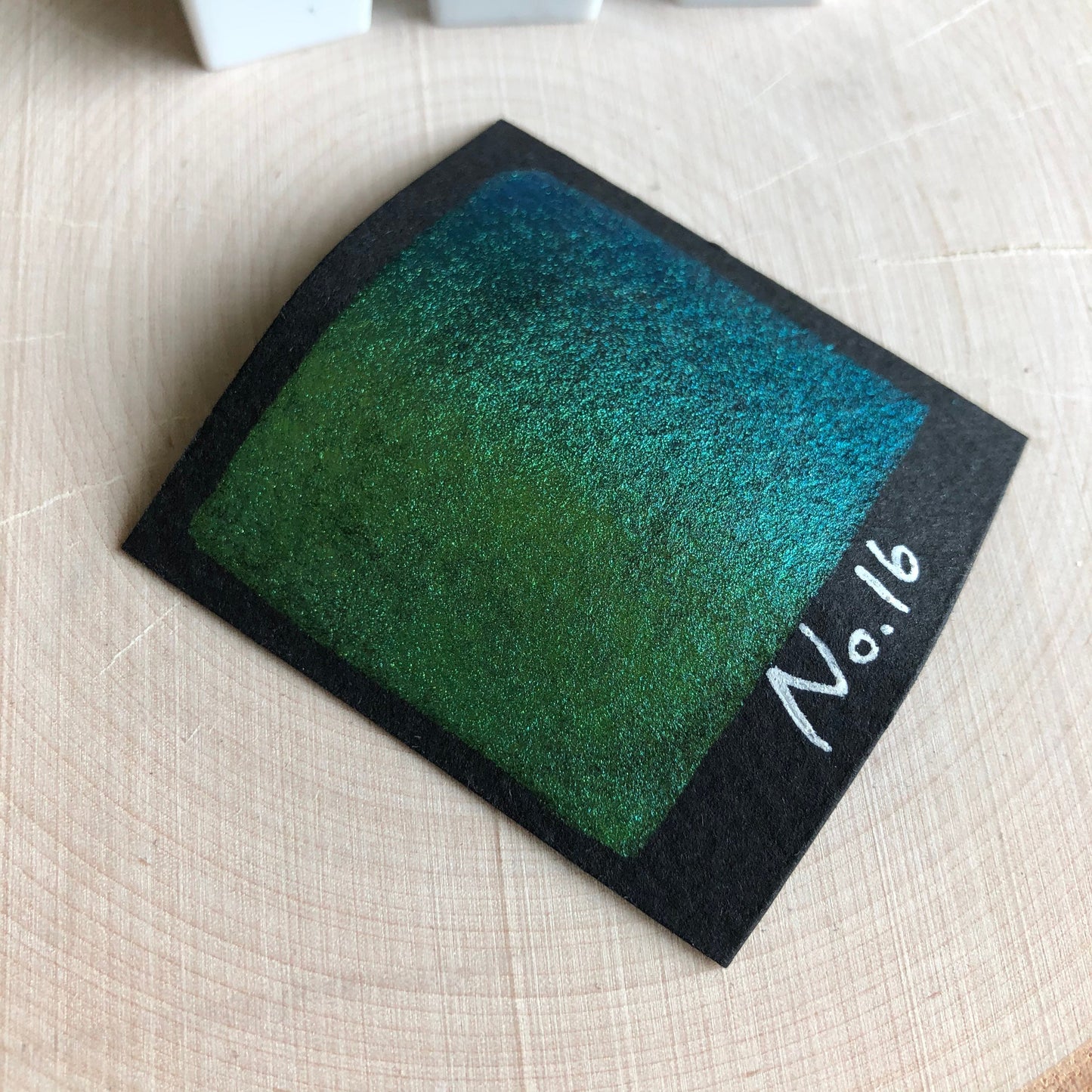 No.16 number series Handmade color shift watercolor paints chrome pigments Half/Quarter/Mini