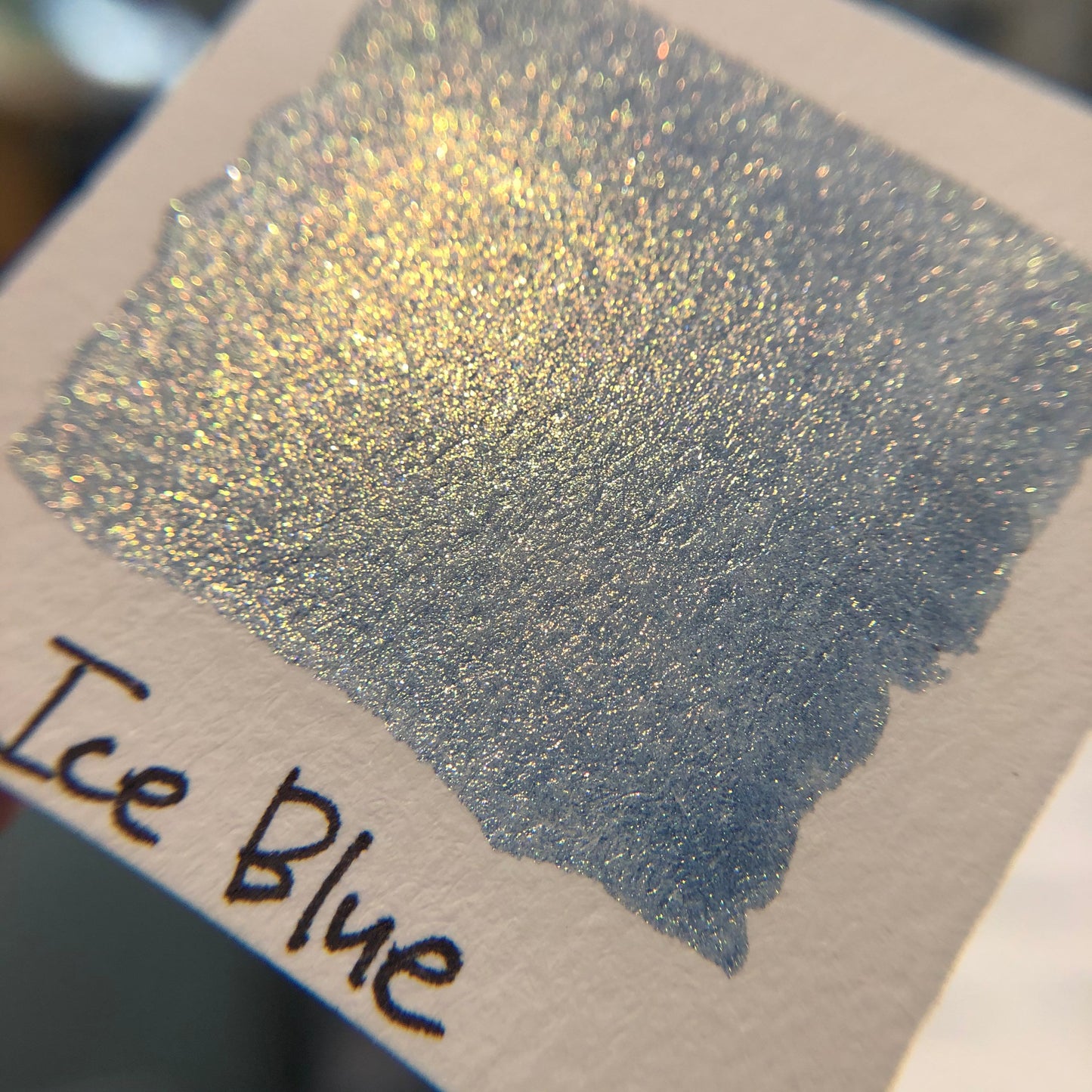 Ice Blue watercolor paints Half pan