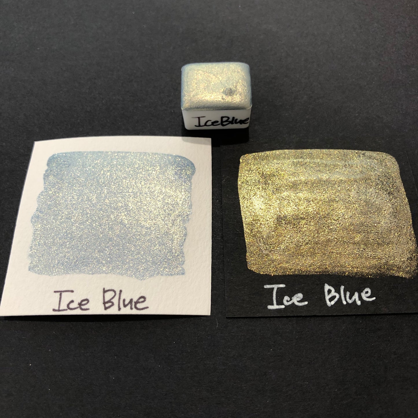 Ice Blue watercolor paints Half pan