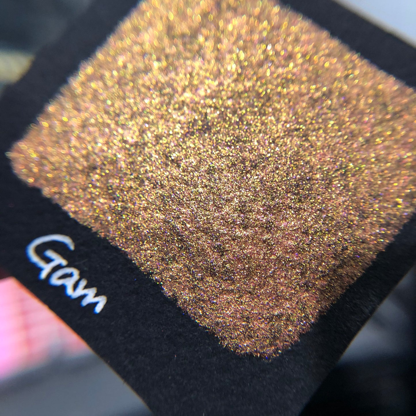 Gam orange watercolor paints Half pans