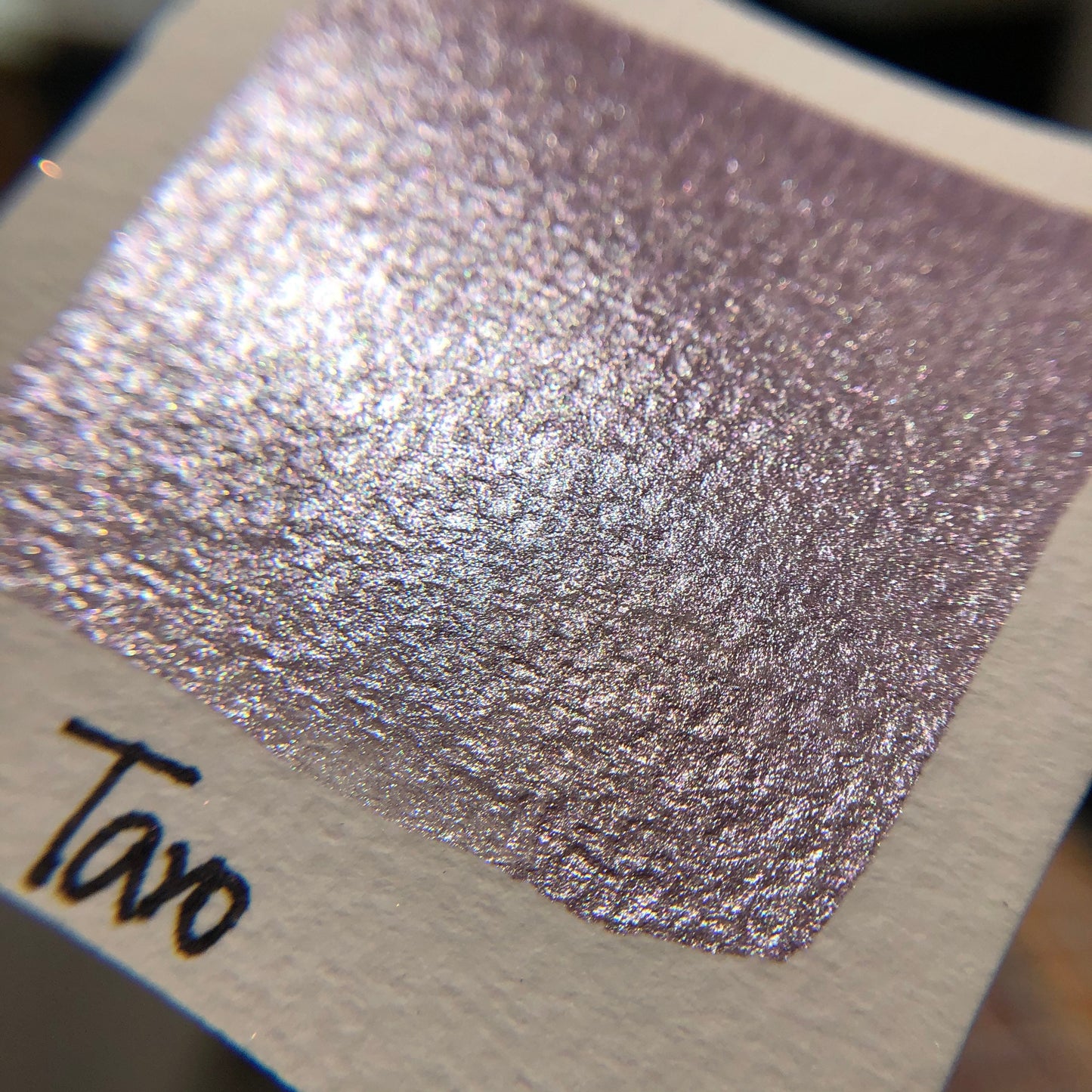 Pink gold set shimmer watercolor paint