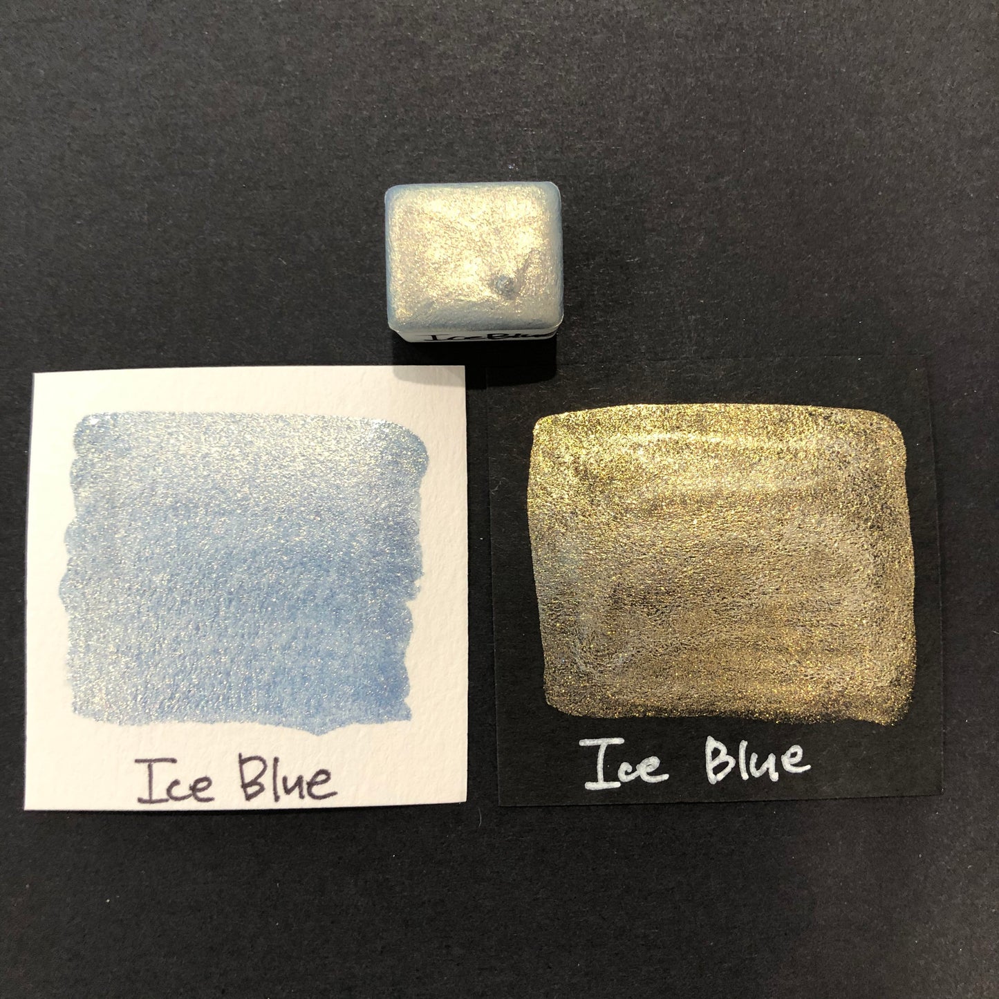 Ice Blue watercolor paints Half pan