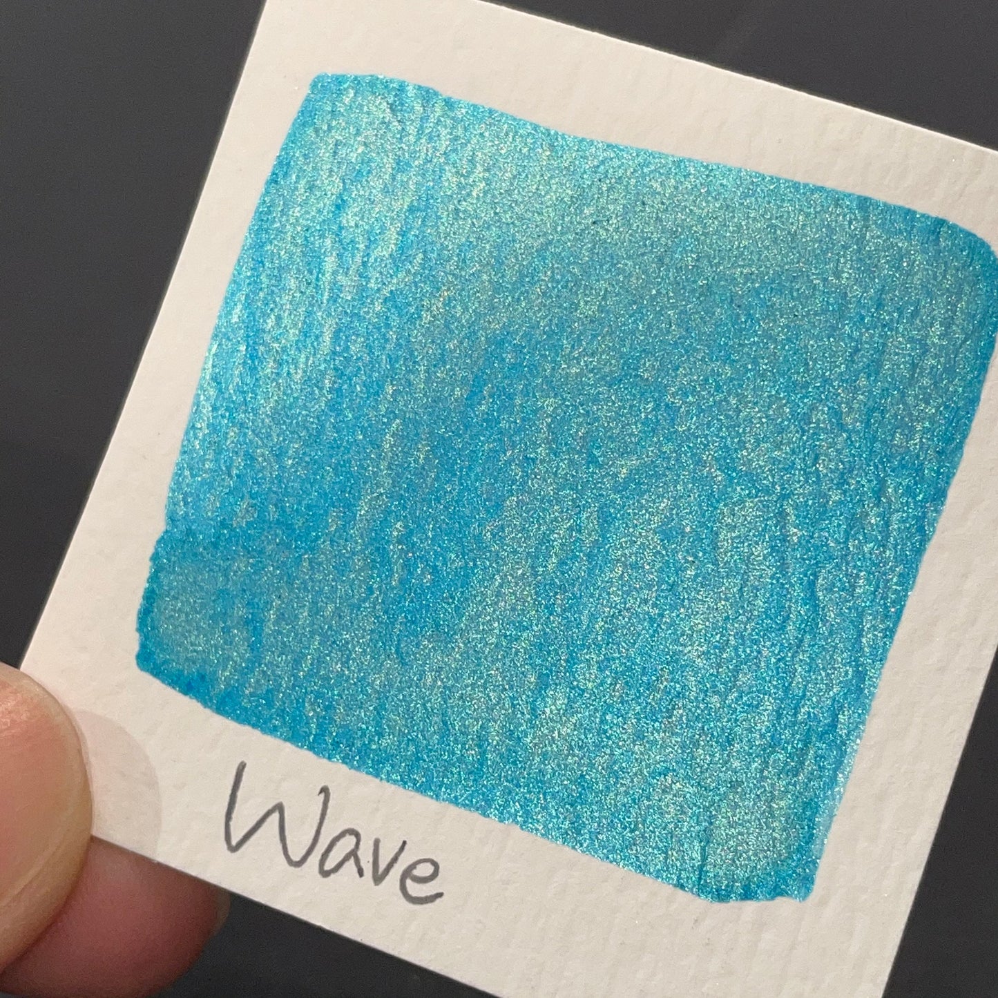 Wave teal watercolor paints Half pans