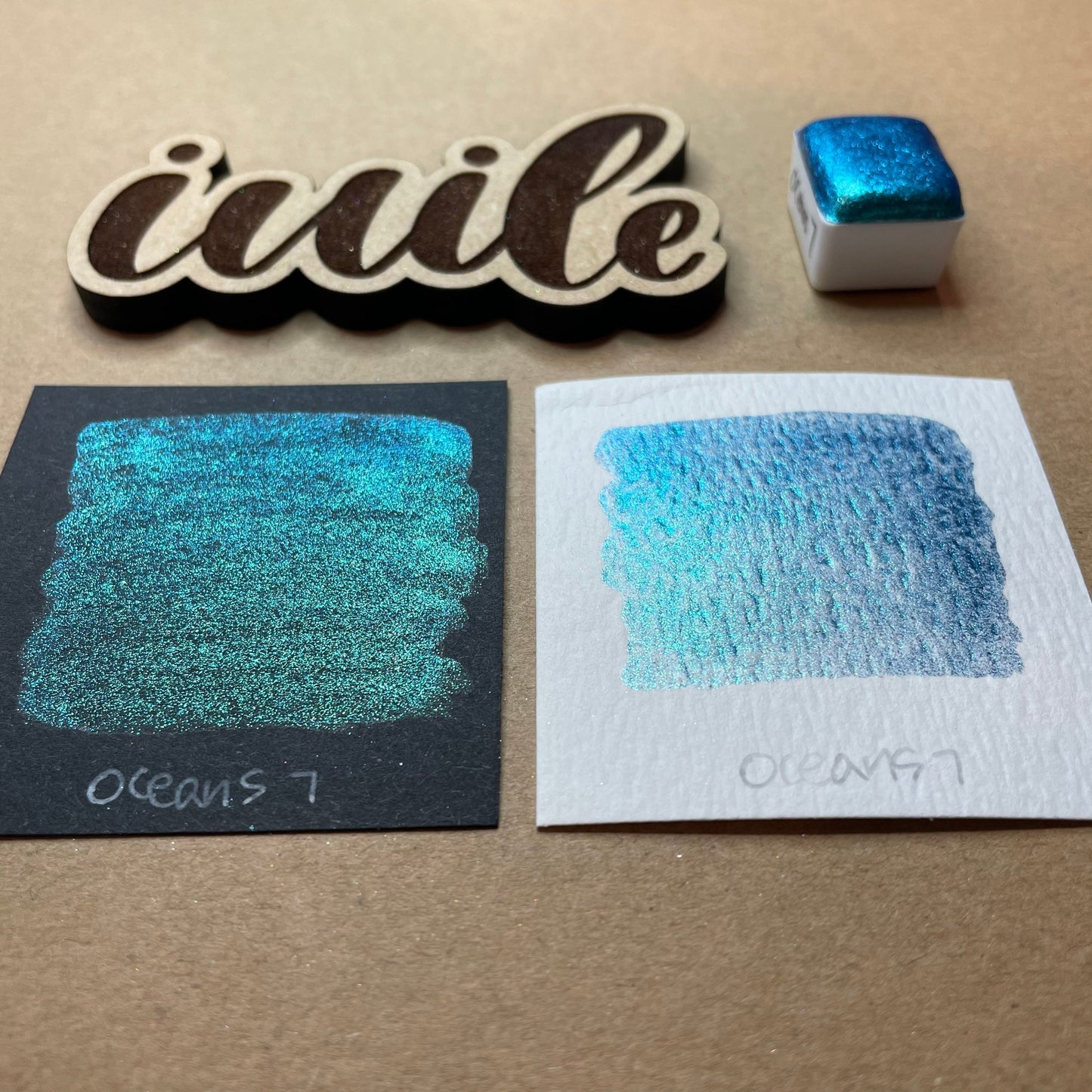 Oceans 7 Chameleon Colorshift watercolor paint