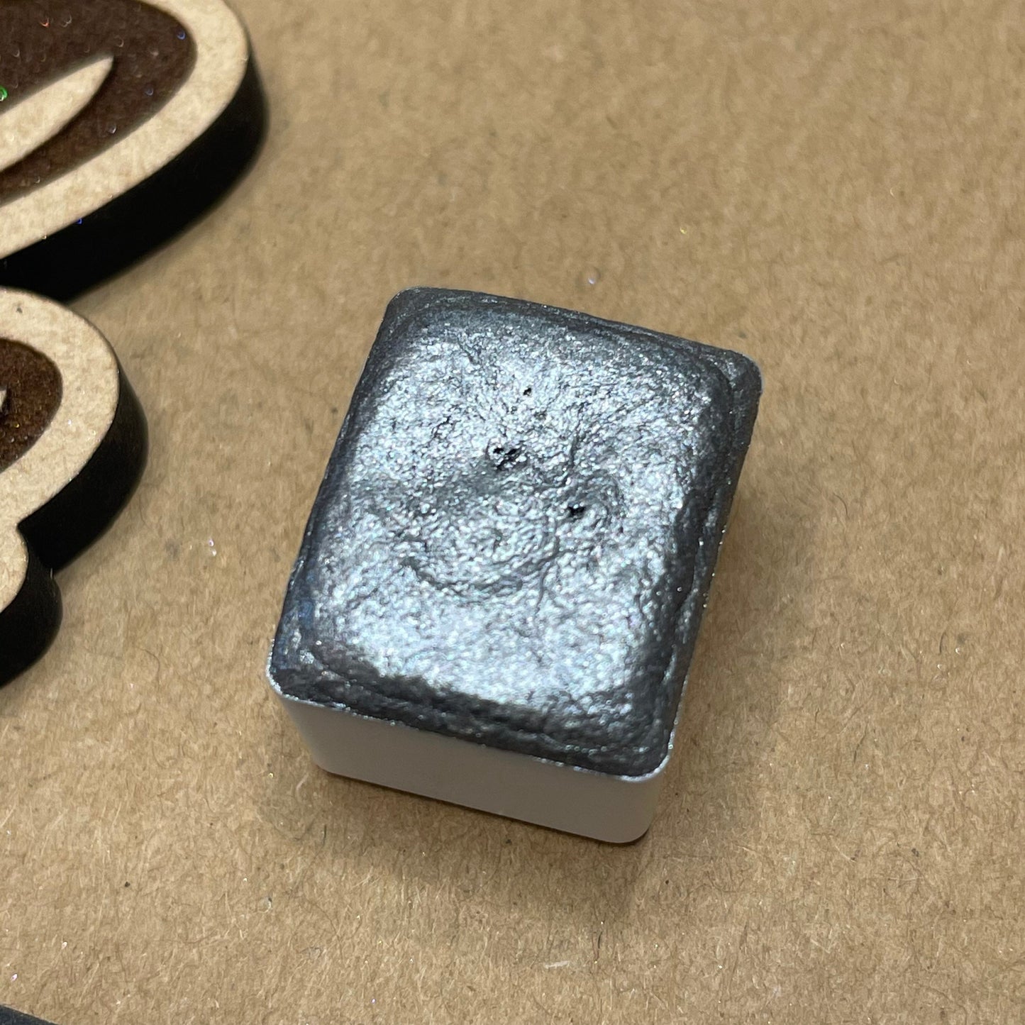 Last Chance! Rarity grey Unicorn Series watercolor paints half pan